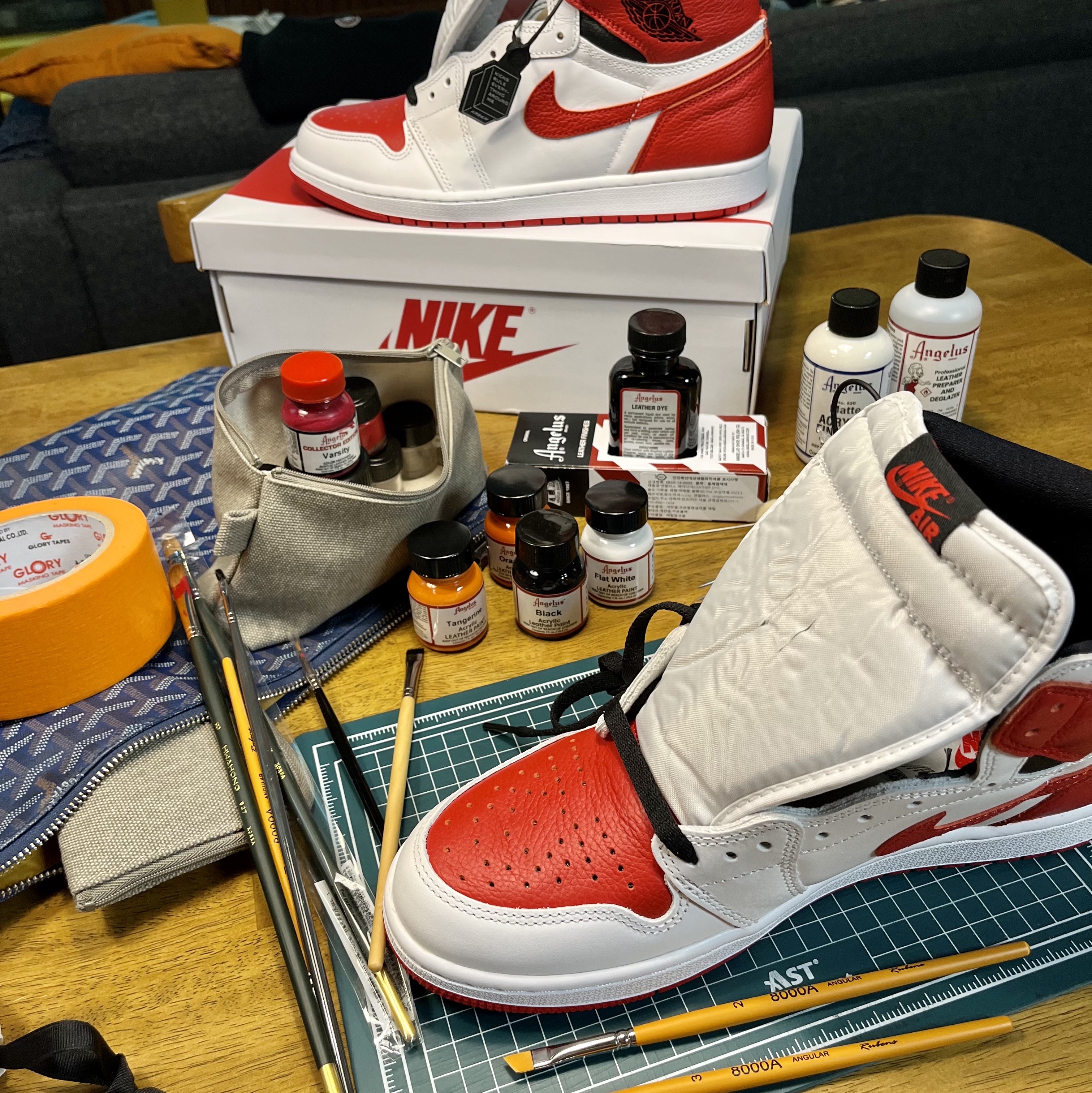Jordan 1 Retro High OG Heritage 착용 스타일