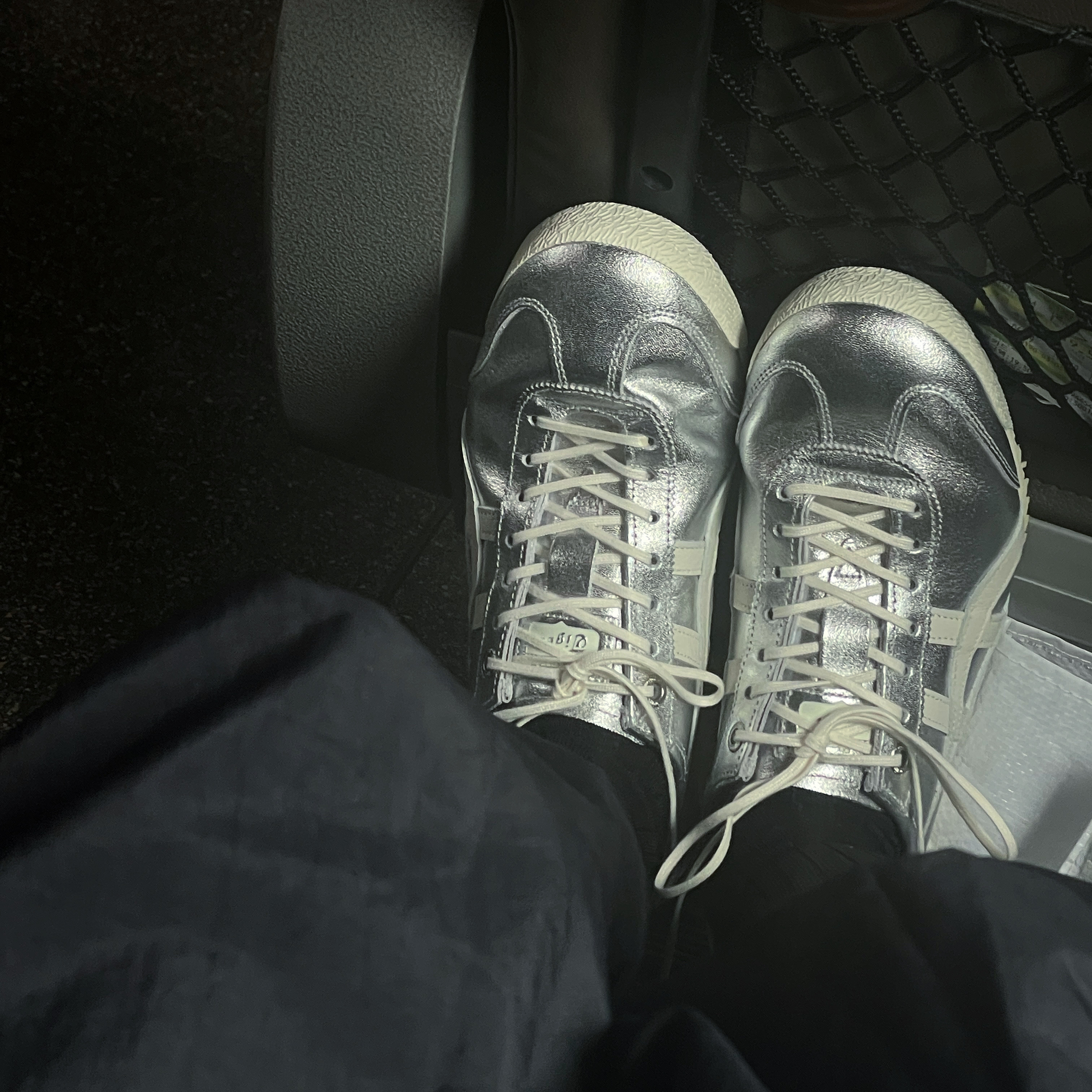 Onitsuka Tiger Mexico 66 SD Pure Silver 착용 스타일