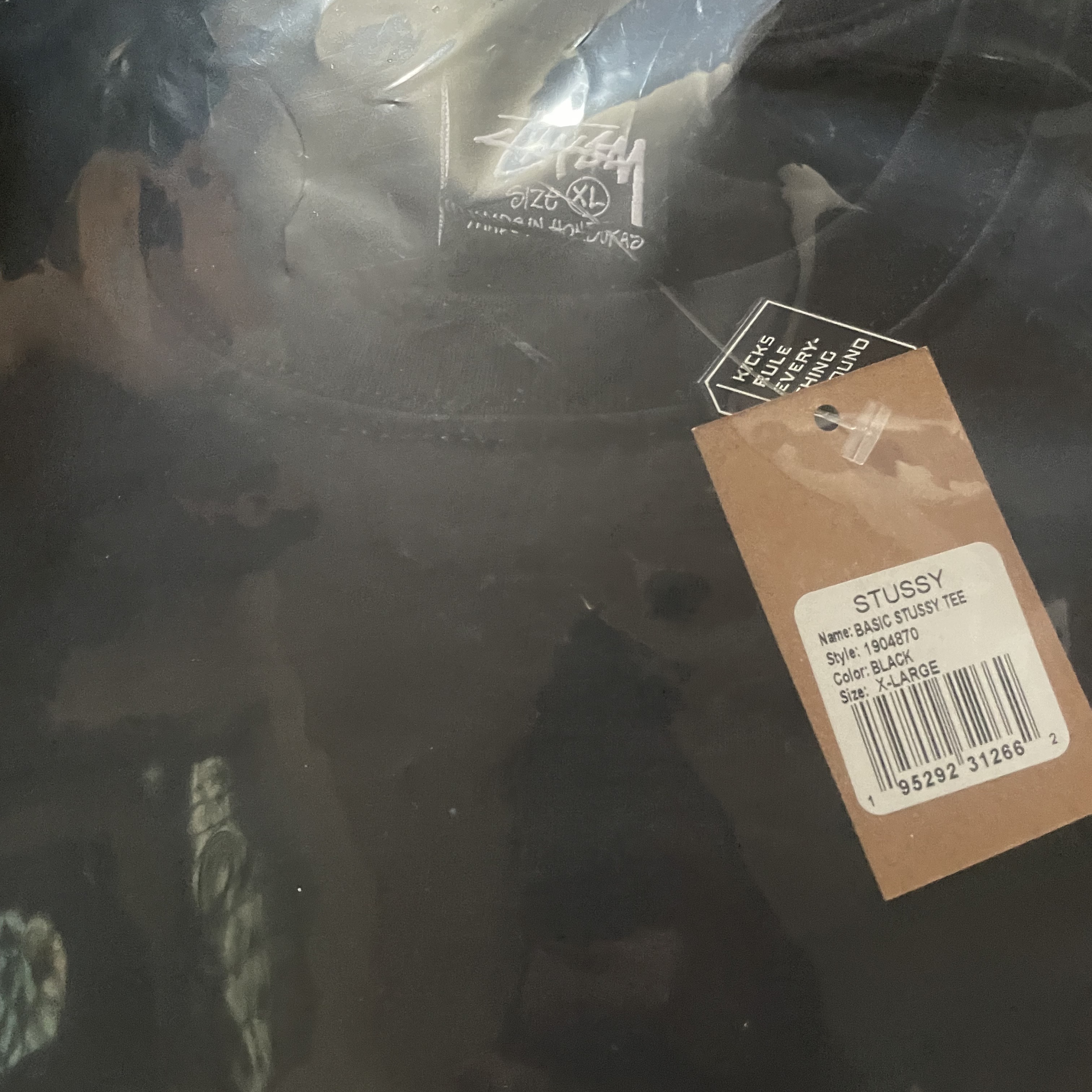 Stussy Basic Stussy T-Shirt Black 2023 착용 스타일