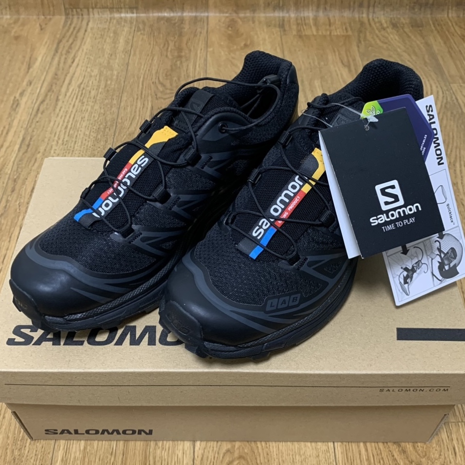 Salomon XT-6 ADV Black 착용 스타일