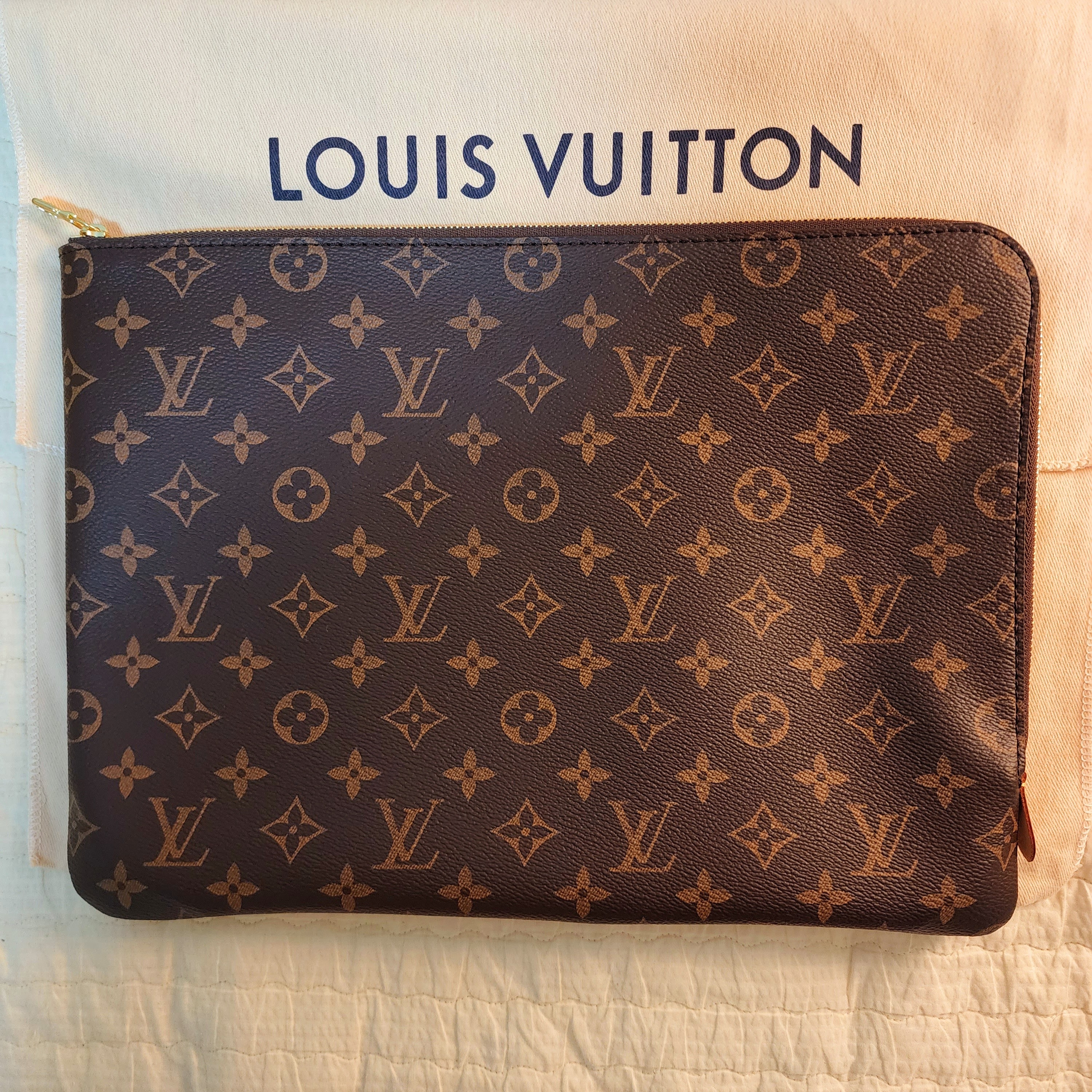 Louis Vuitton Etui Voyage GM Monogram 착용 스타일