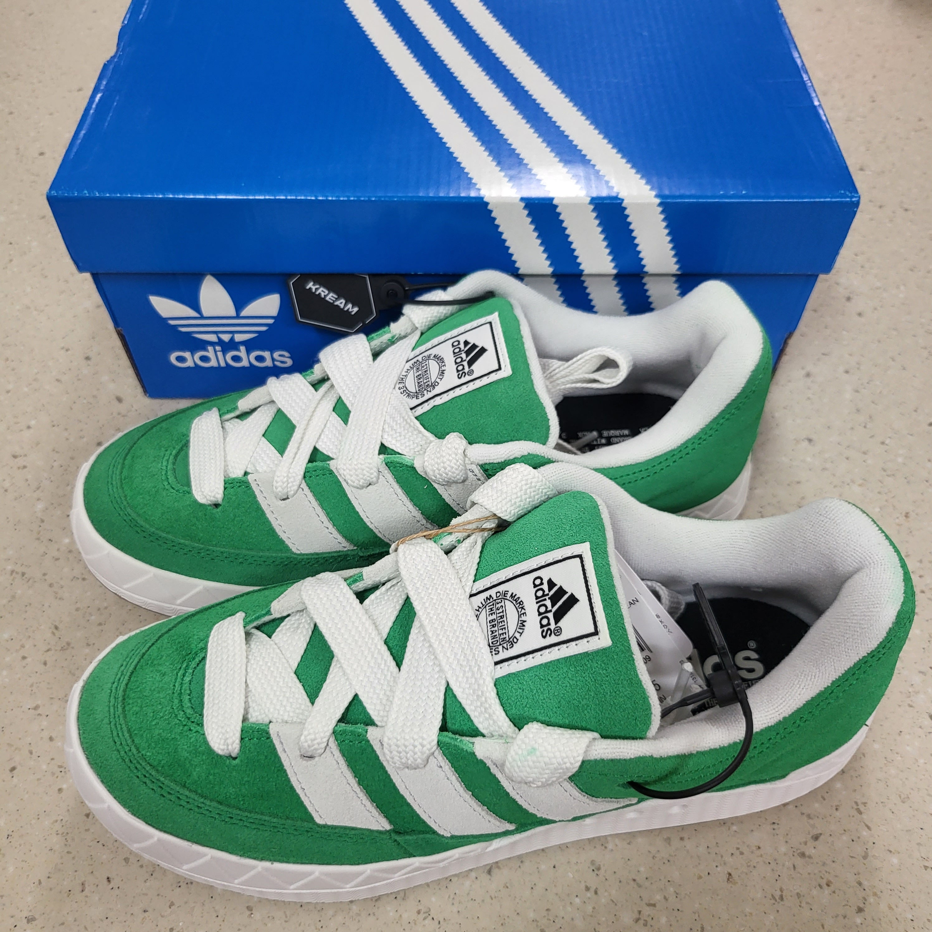 Adidas Adimatic Green 착용 스타일 - 4