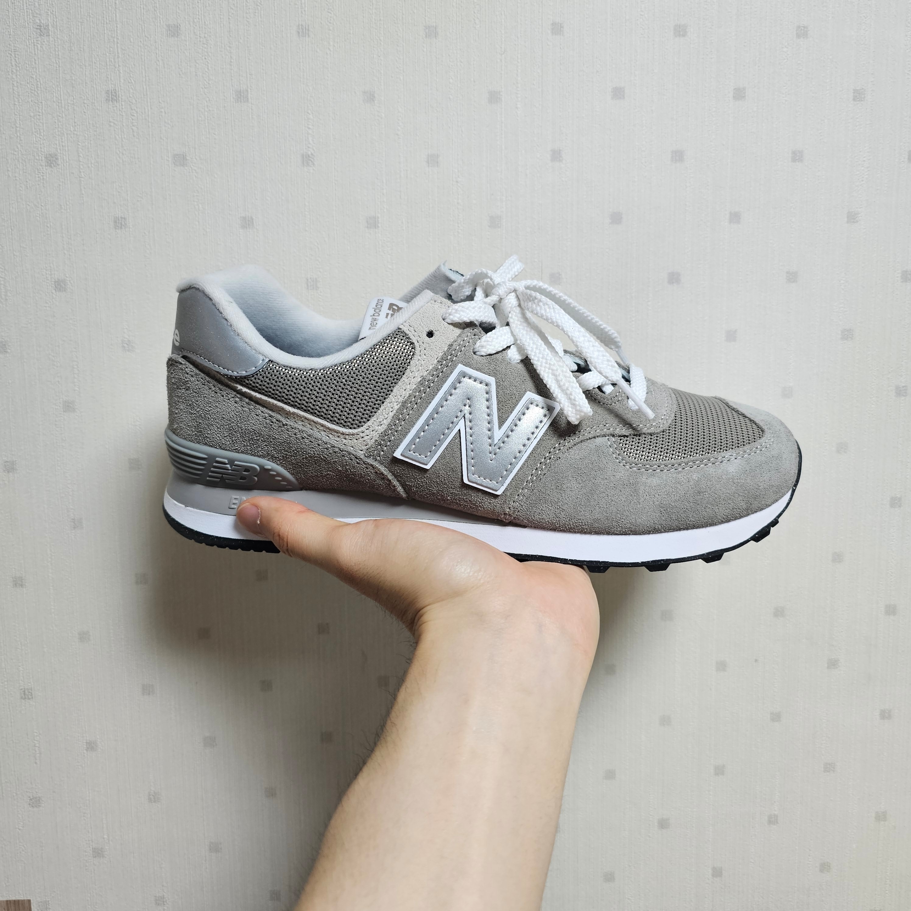 New Balance 574 Worn By Anyone Grey - D Standard 착용 스타일 - 3