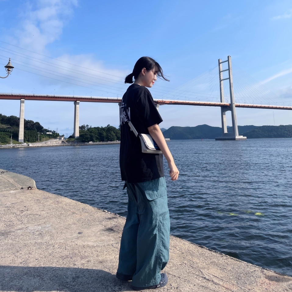 Stussy Basic Stussy Pigment Dyed T-Shirt Black 2022 착용 스타일