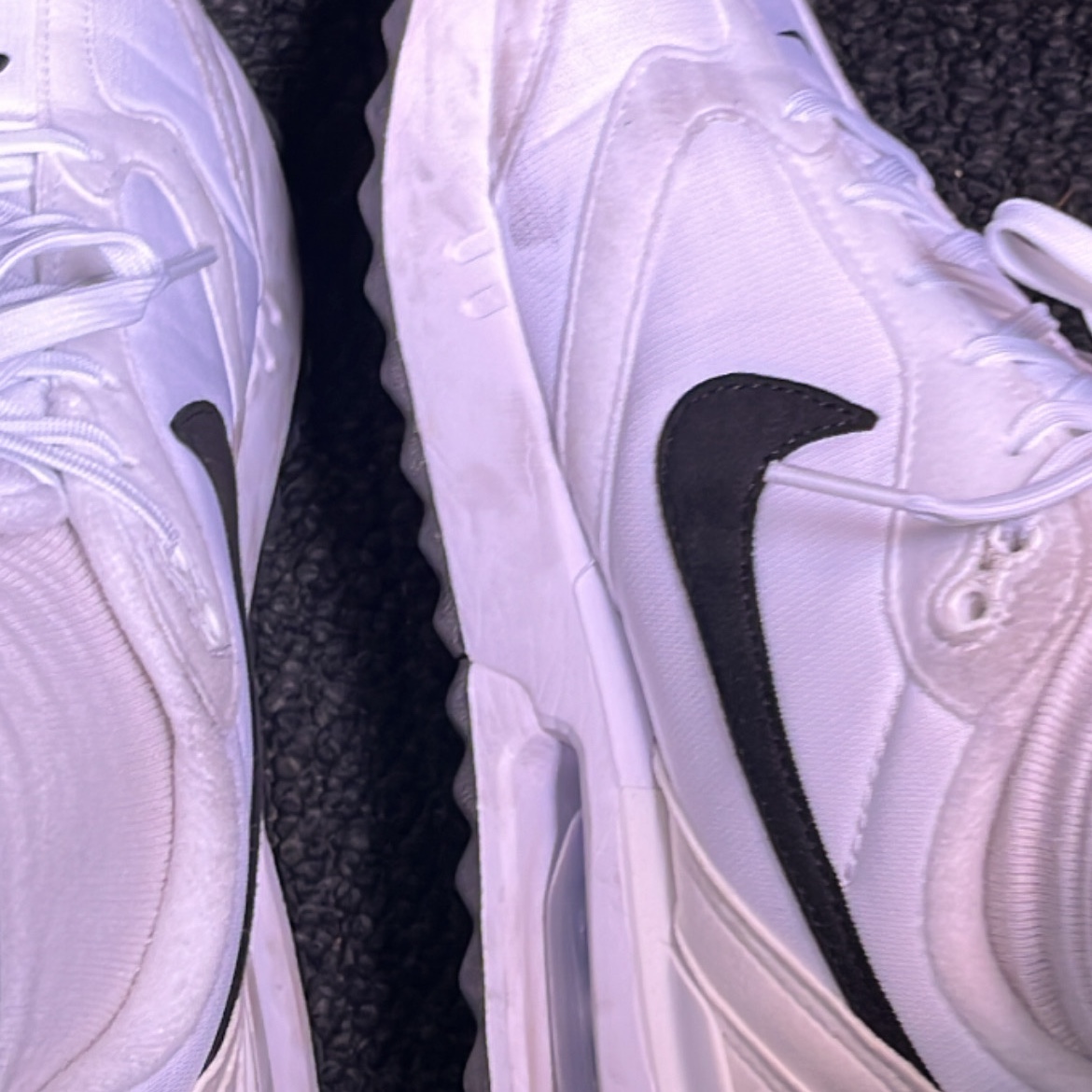 (W) Nike Air Max Dawn White Black 착용 스타일