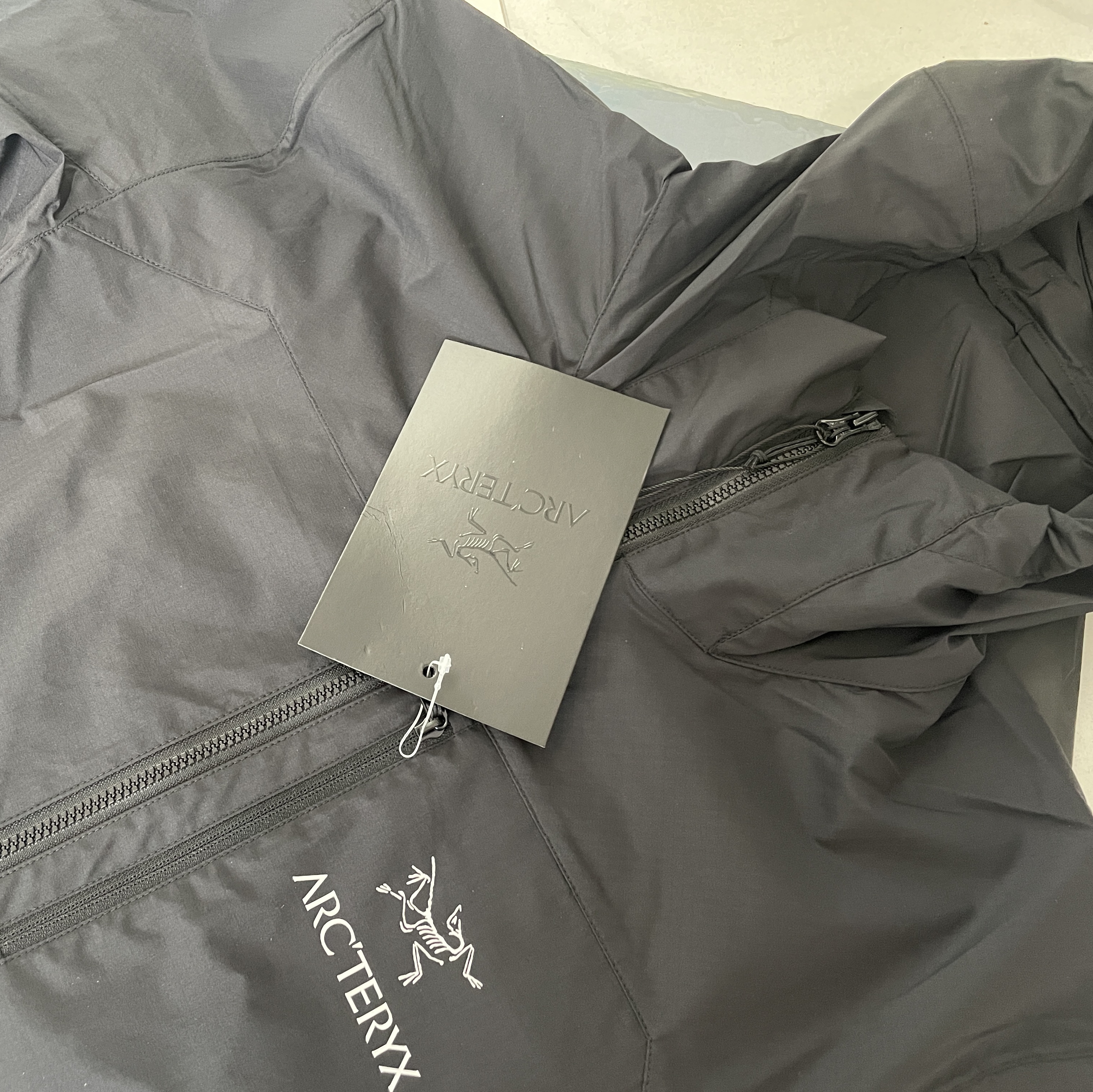 Arc'teryx Squamish Hoody Black 착용 스타일