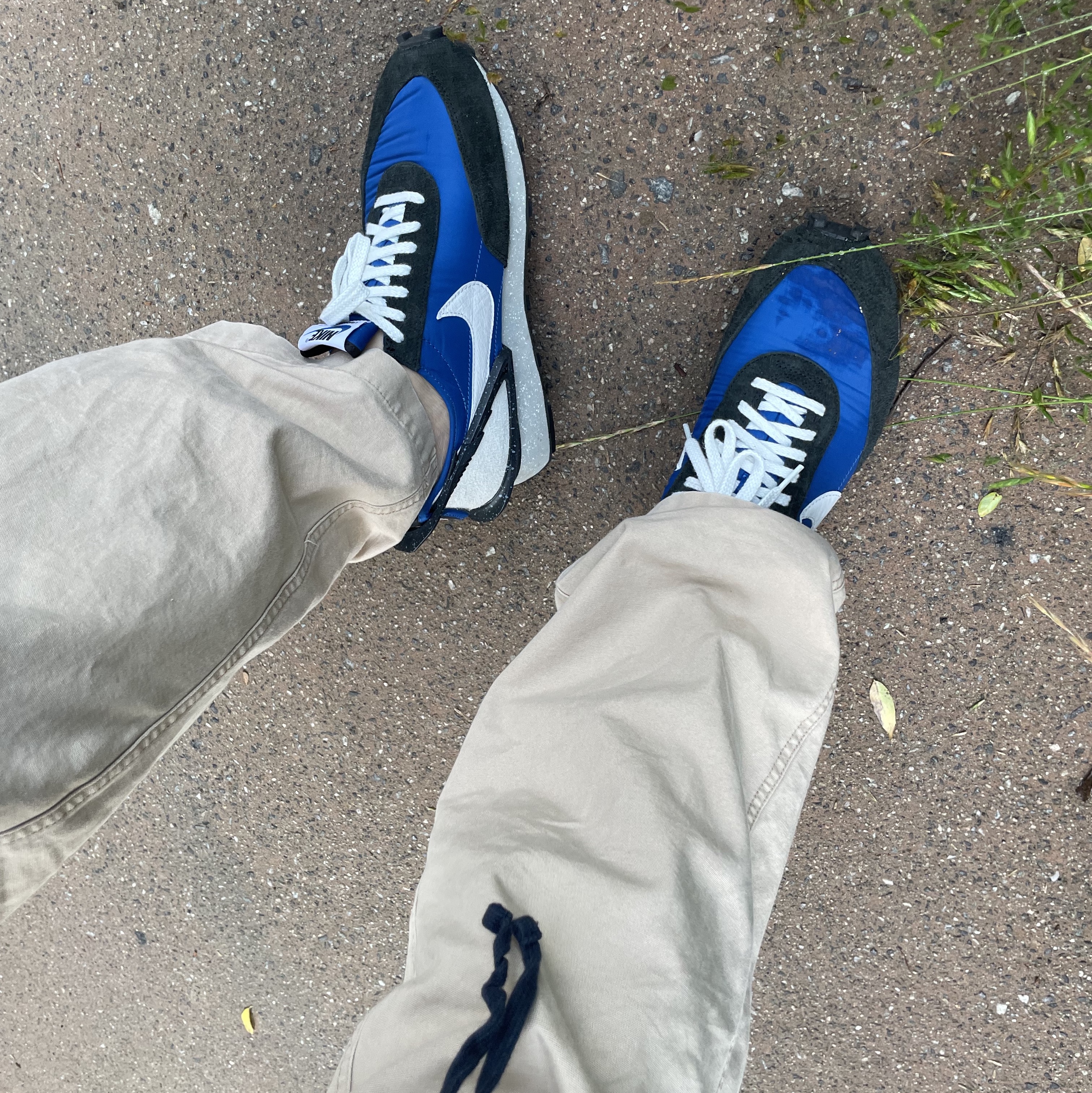 Nike x Undercover Daybreak Blue Jay 착용 스타일