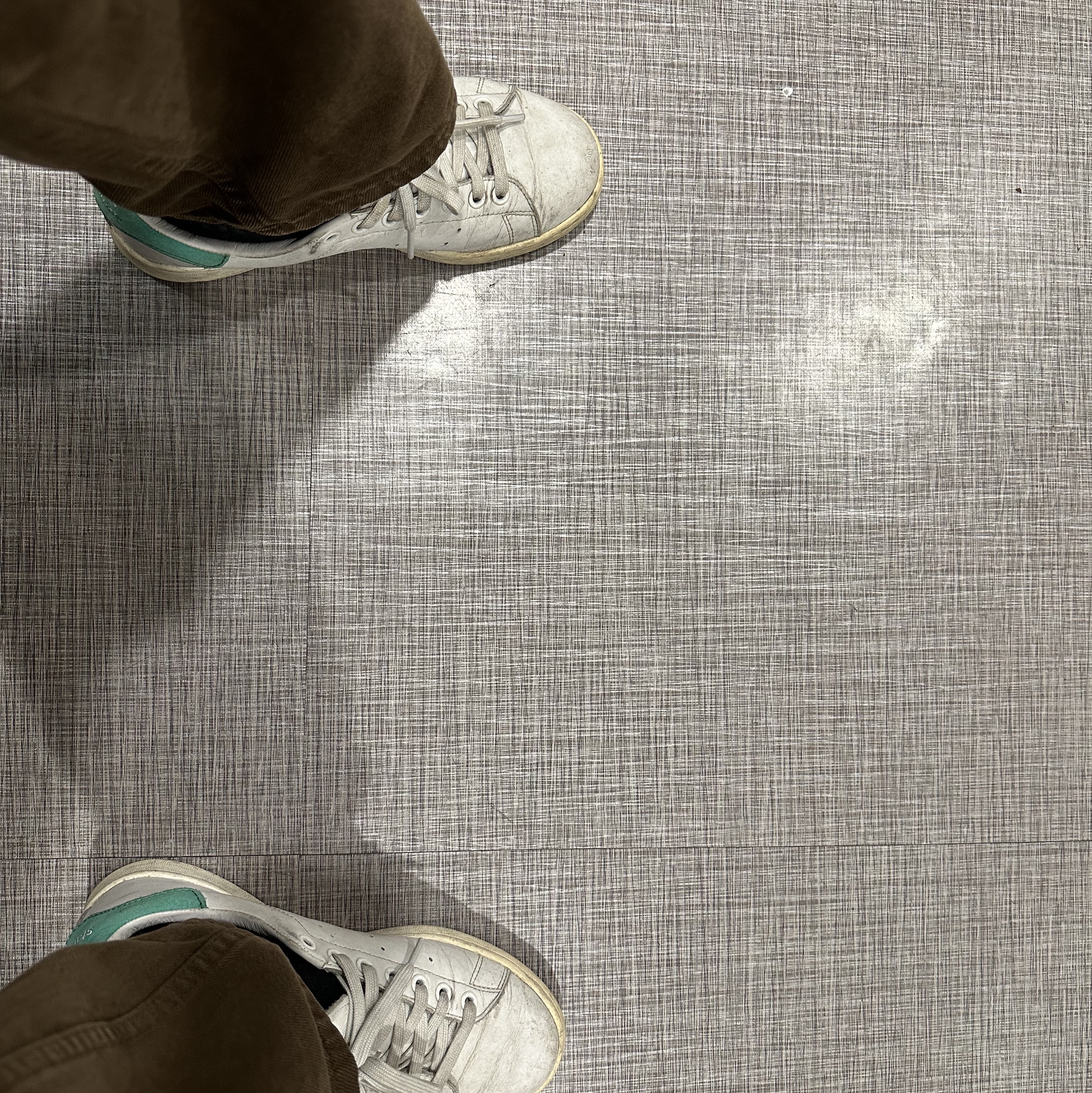 Adidas Stan Smith 80s Cloud White Green 착용 스타일
