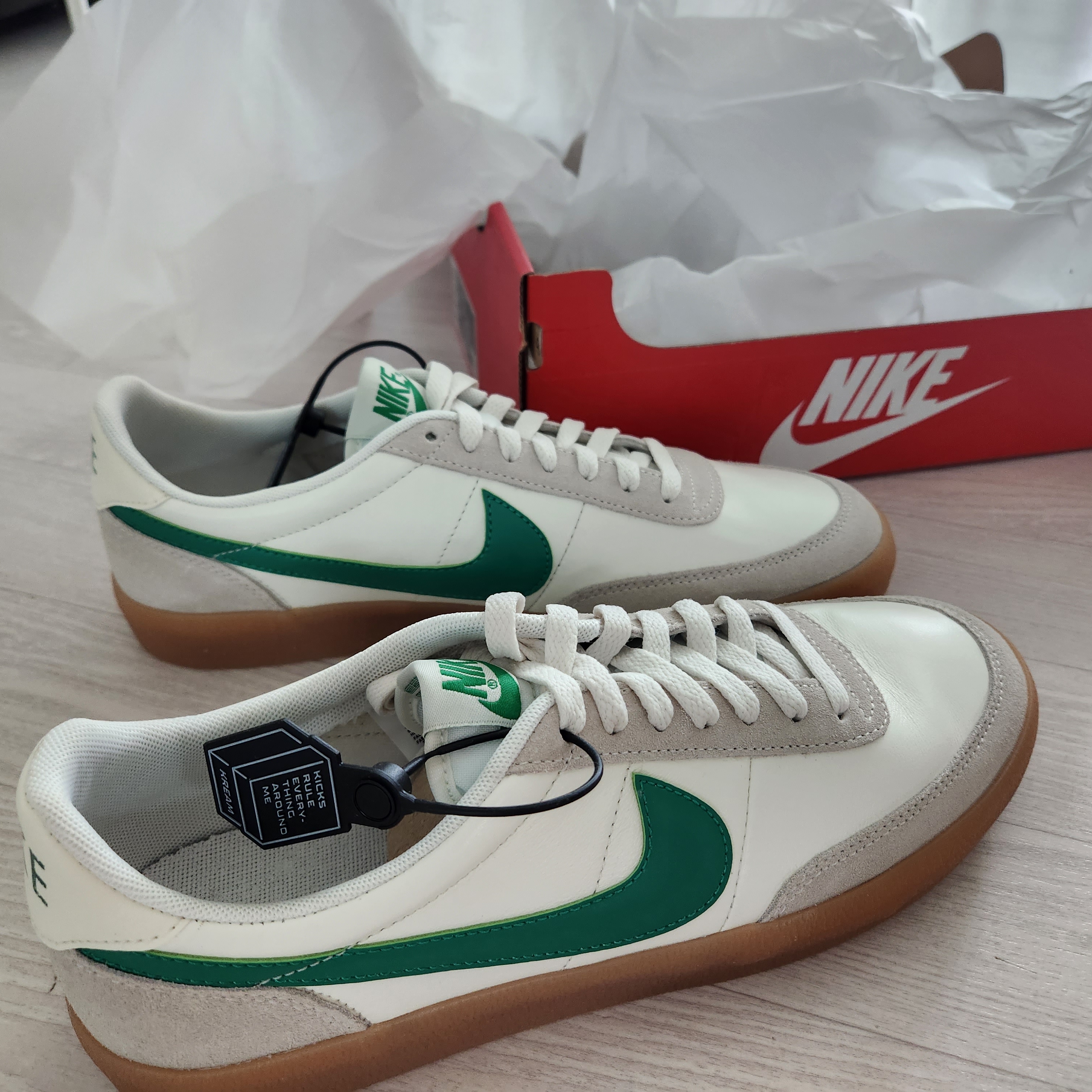 Nike x J.Crew Killshot 2 Lucid Green 착용 스타일 - 3
