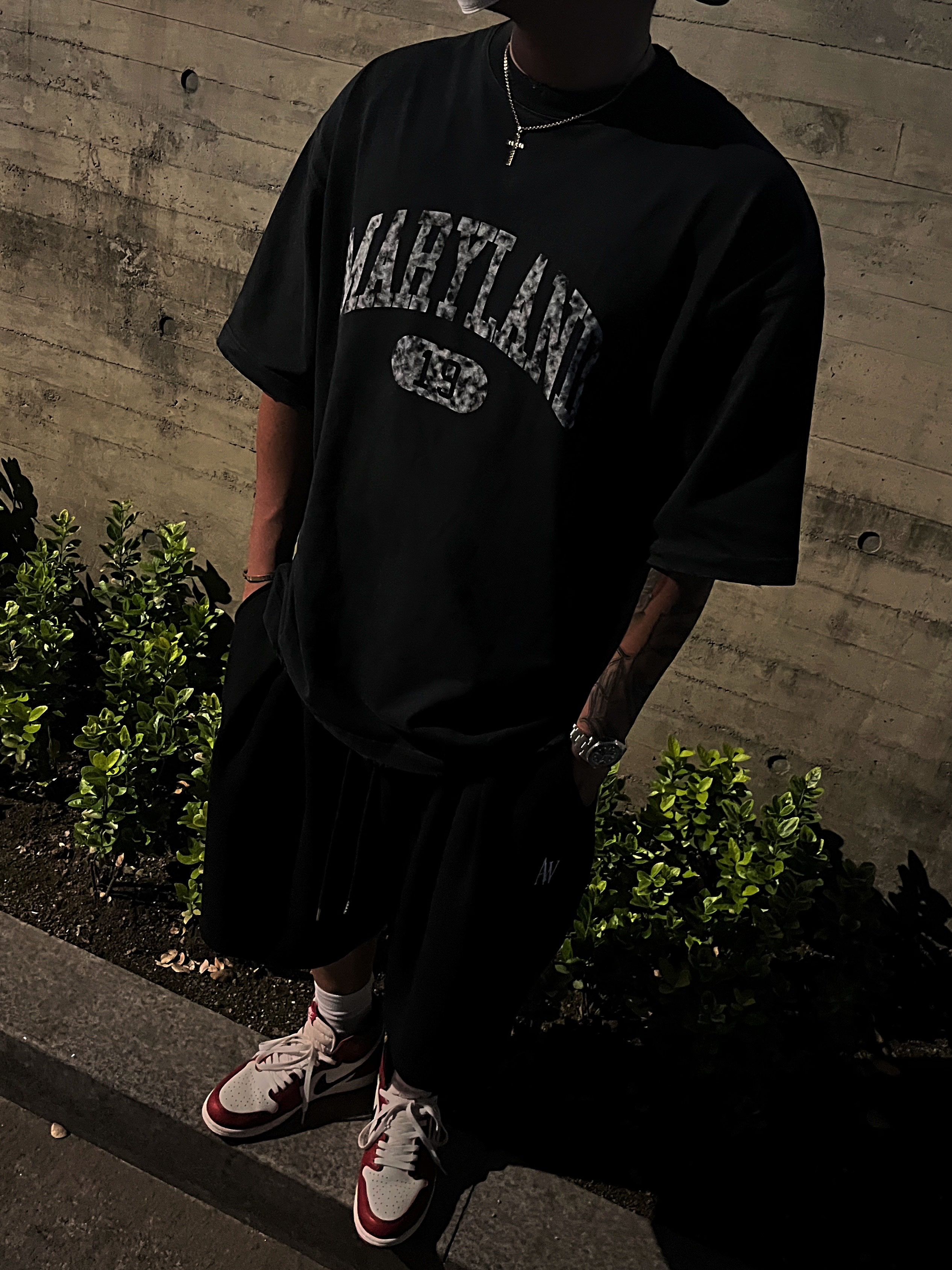 Jordan 1 Retro High OG Chicago 2022, Rolex Submariner Date 41mm 126610LV Black Oyster 착용 스타일 - 2