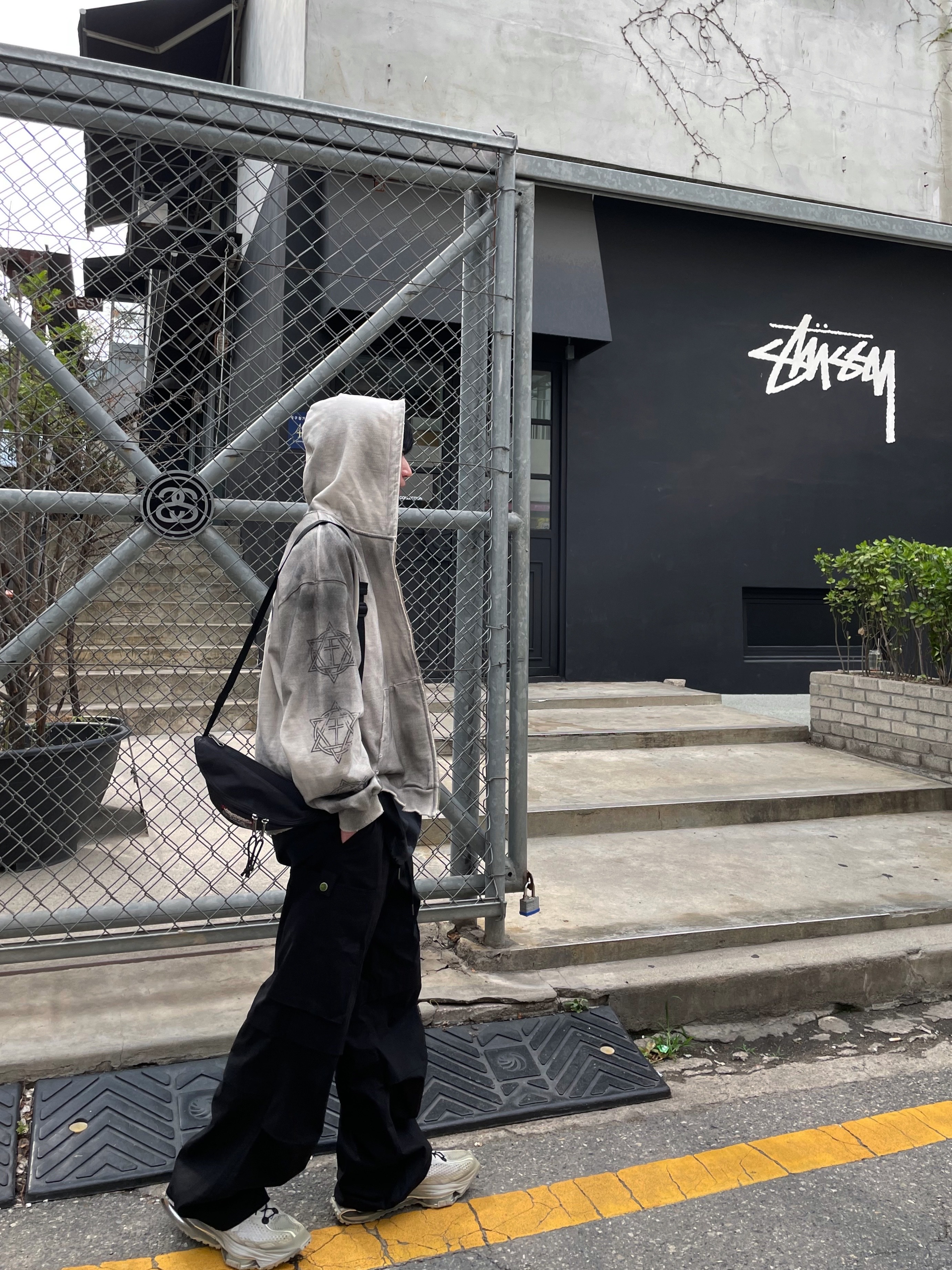 Project G/R Furious Logo Applique Zip Hoodie Grey - 10 Corso Como Exclusive, Nike x Matthew M Williams Zoom 004 Stone 착용 스타일