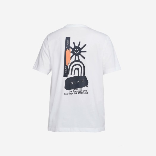 나이키 NSW 그래픽 티셔츠 화이트 - US/EU