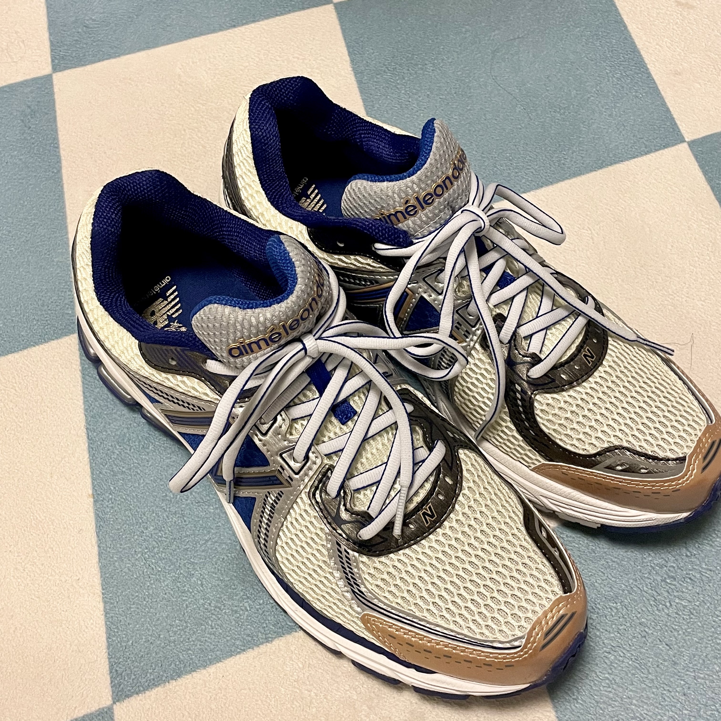 New Balance x Aime Leon Dore 860v2 Blue 착용 스타일 - 2