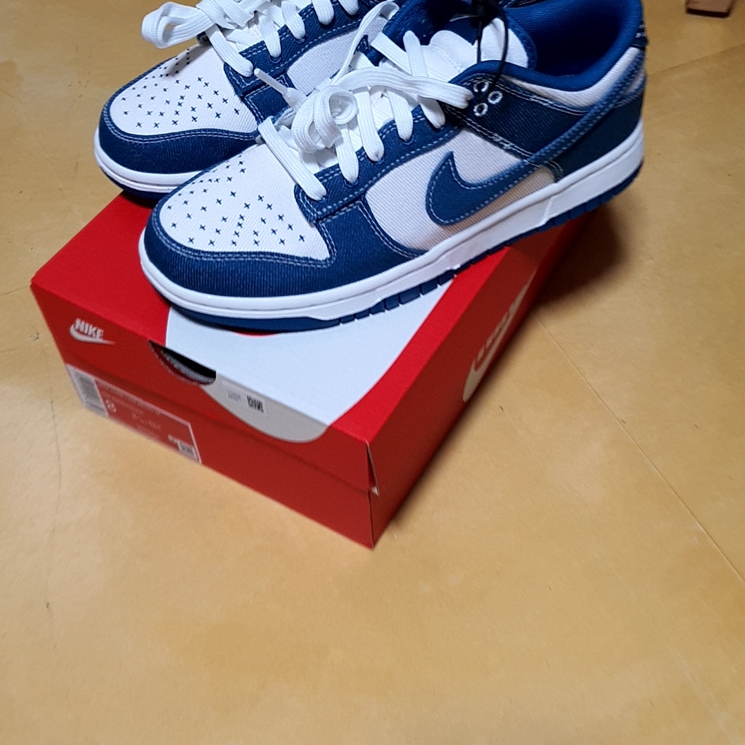 Nike Dunk Low Retro SE Industrial Blue 착용 스타일