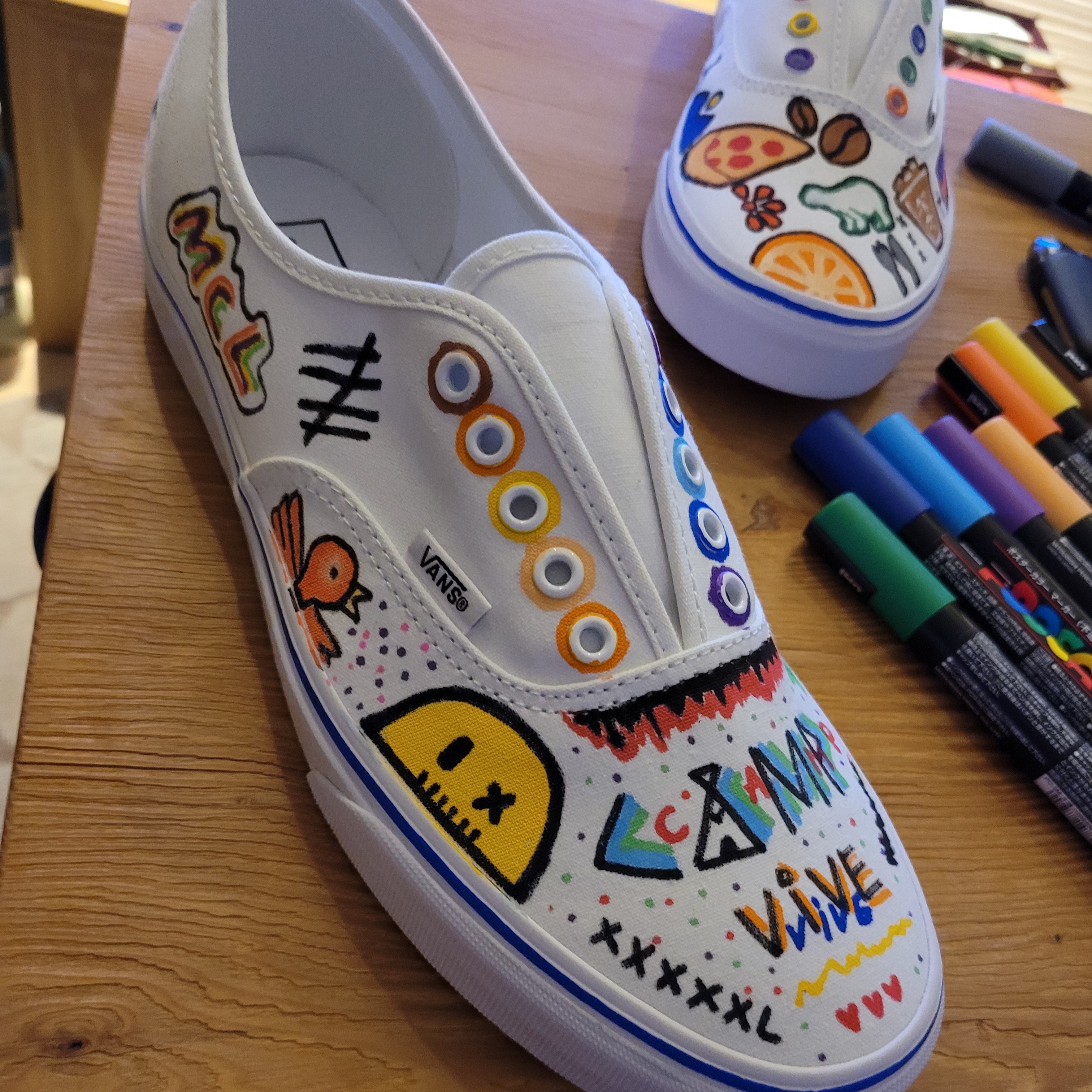 Vans Authentic True White 착용 스타일 - 3
