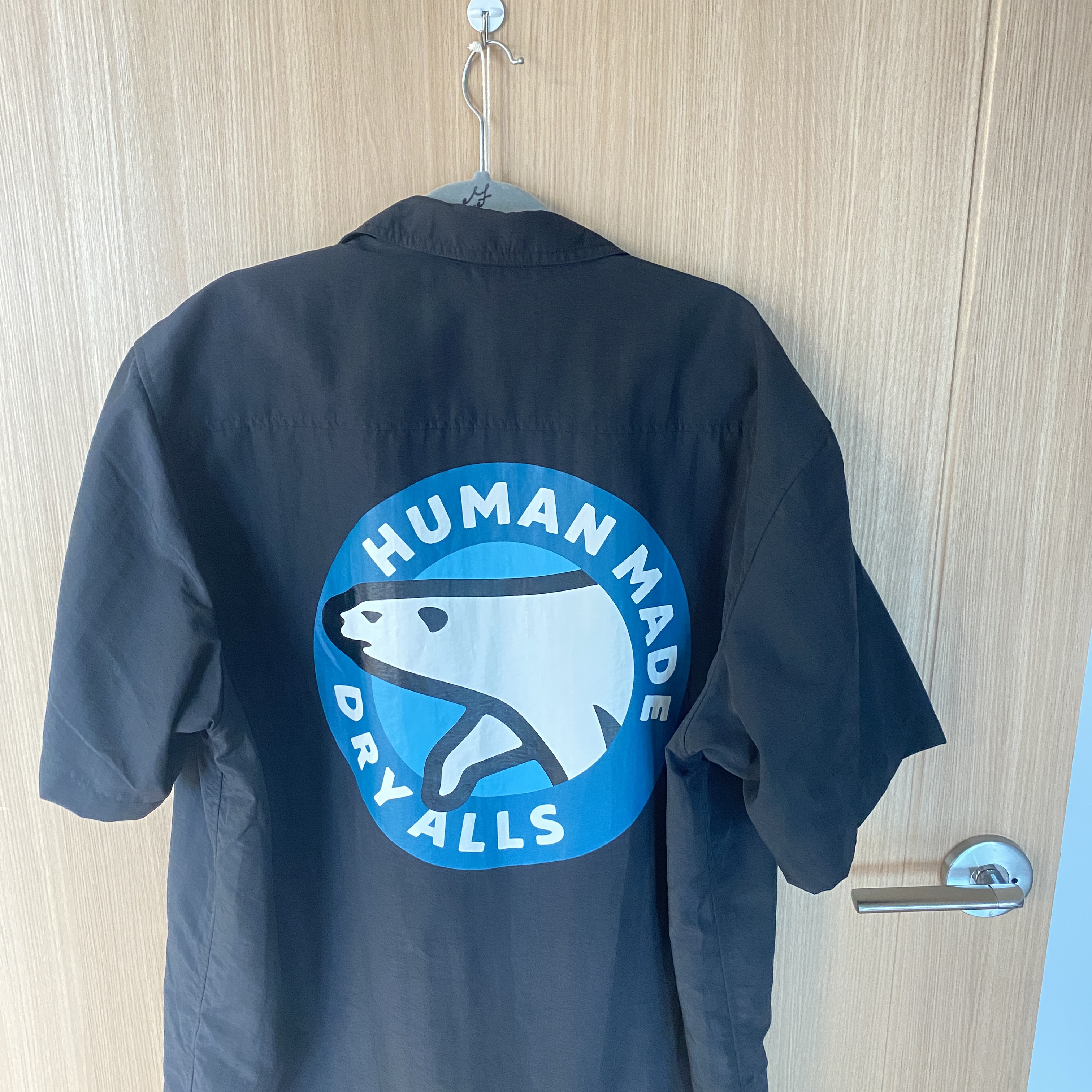 Human Made Camping S/S Shirt Black 착용 스타일