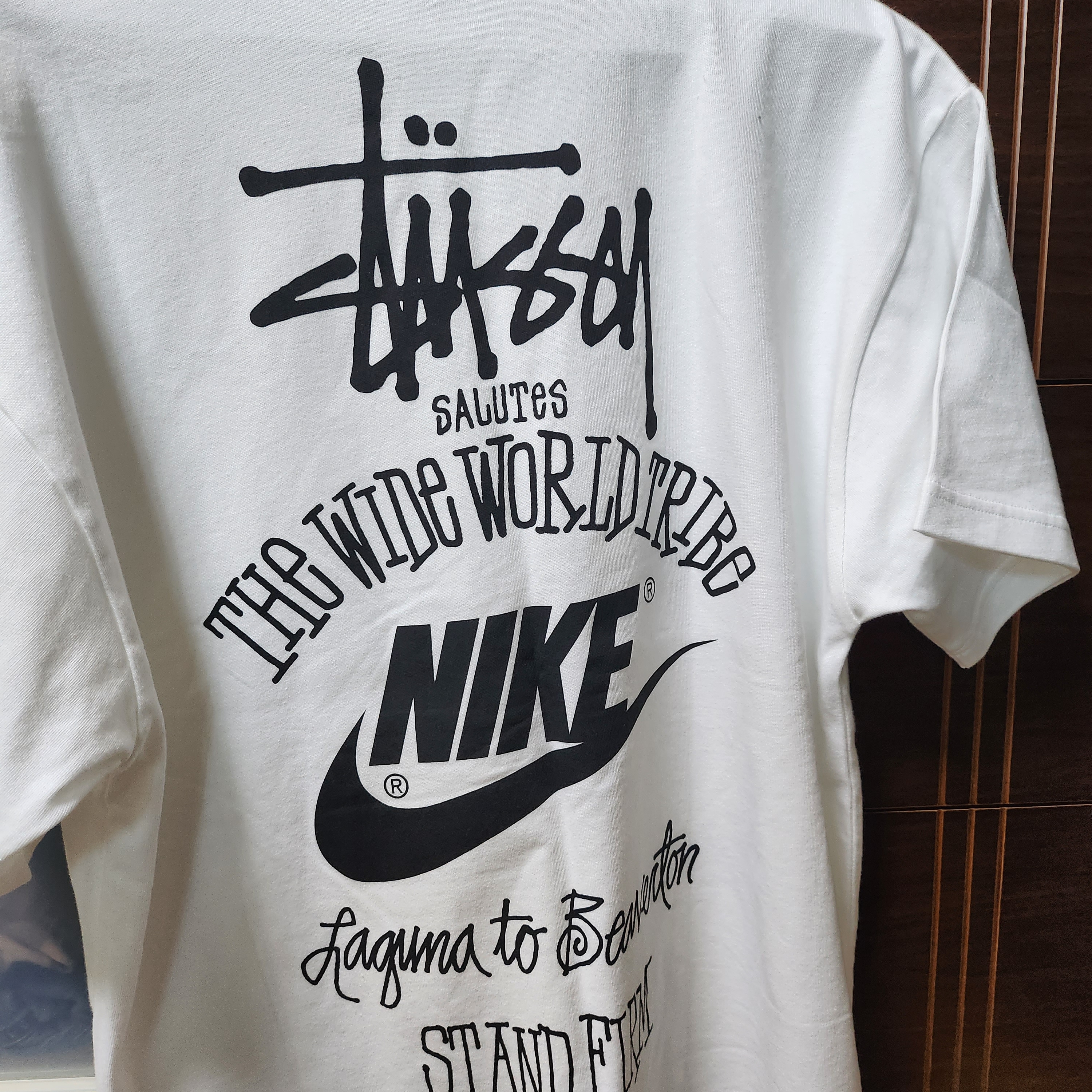 Nike x Stussy T-Shirt White (DV1774-100) 착용 스타일