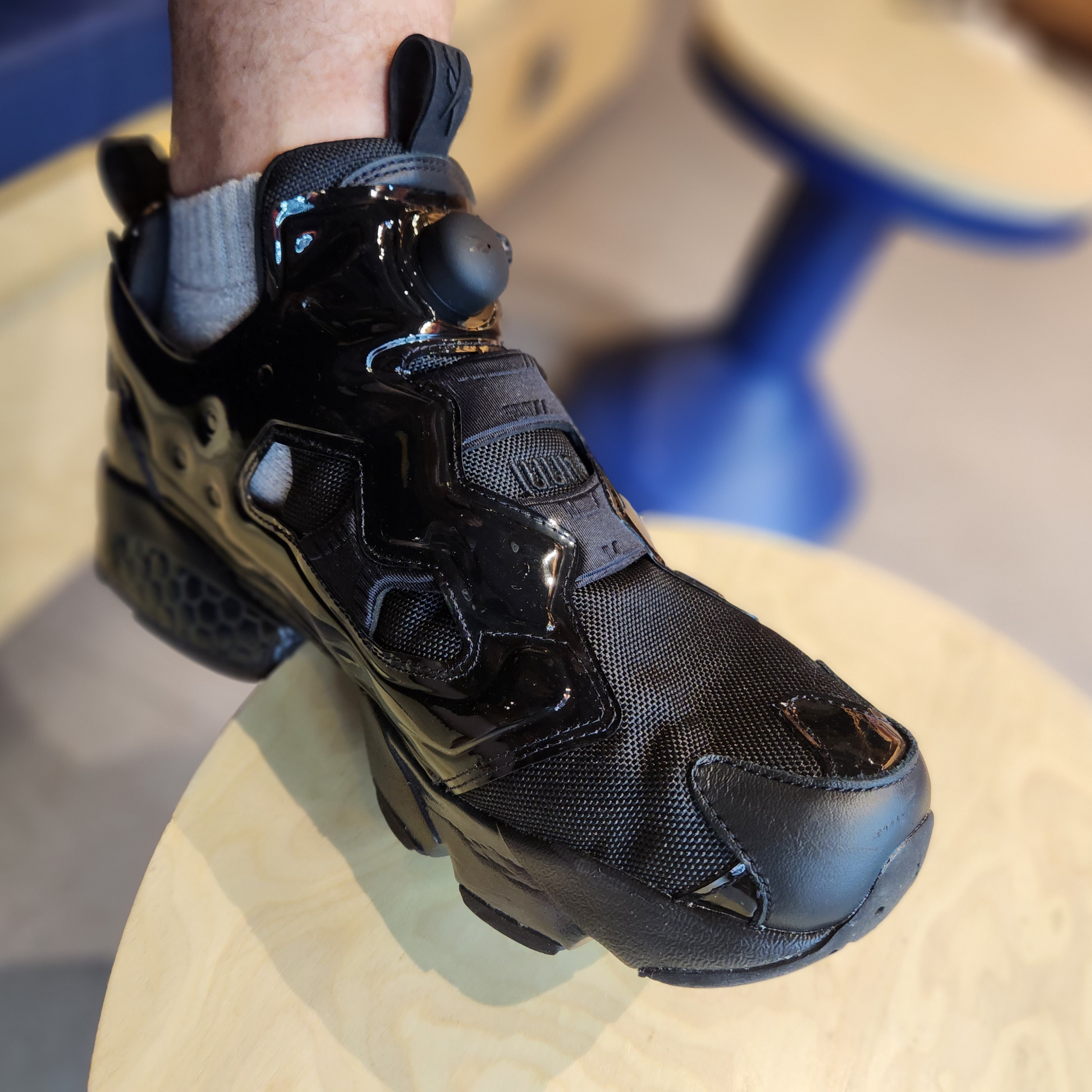 Reebok x Juun.J Instapump Fury OG Black 착용 스타일