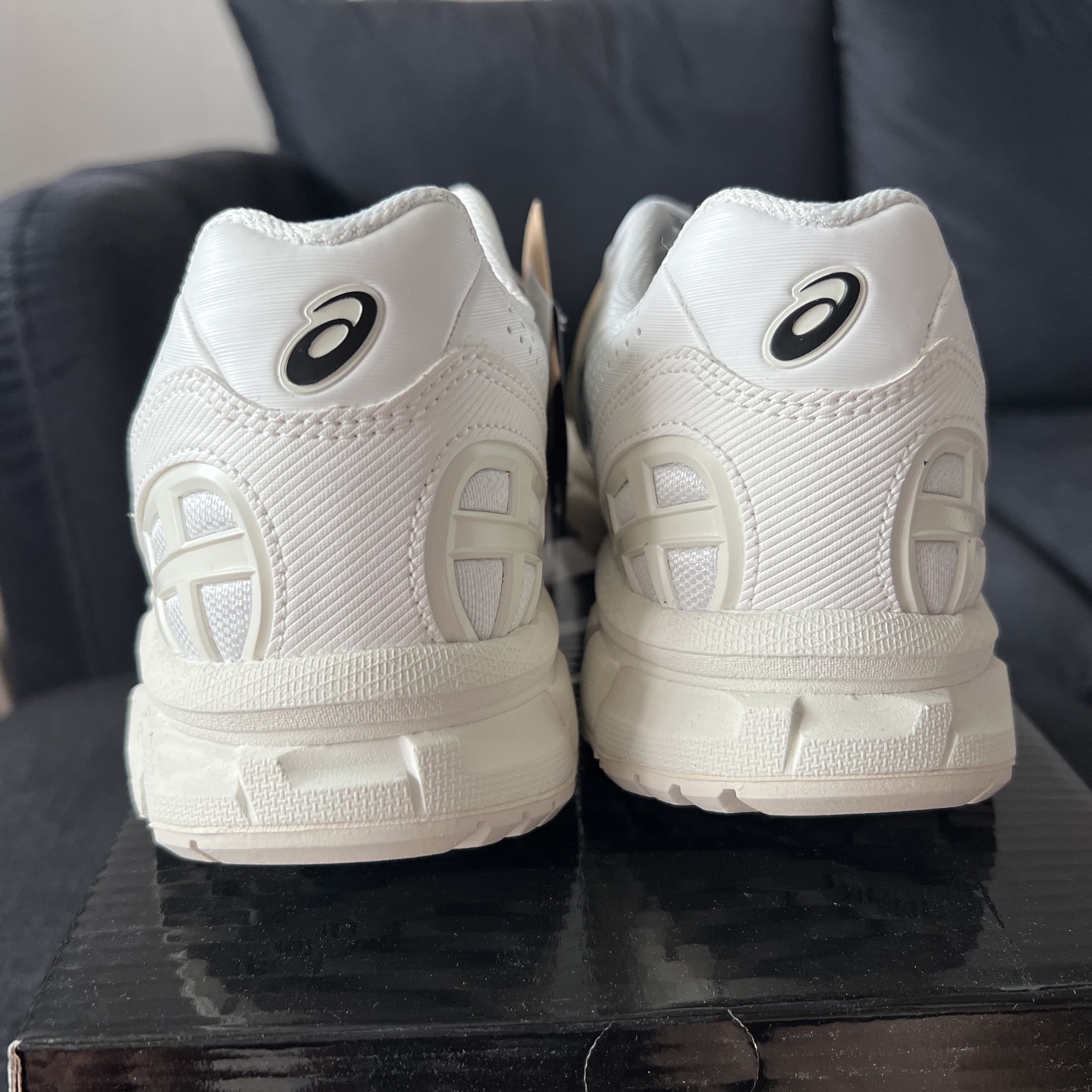 (W) Asics x Matin Kim Gel-Sonoma 15-50 Glacier Grey White 착용 스타일 - 3