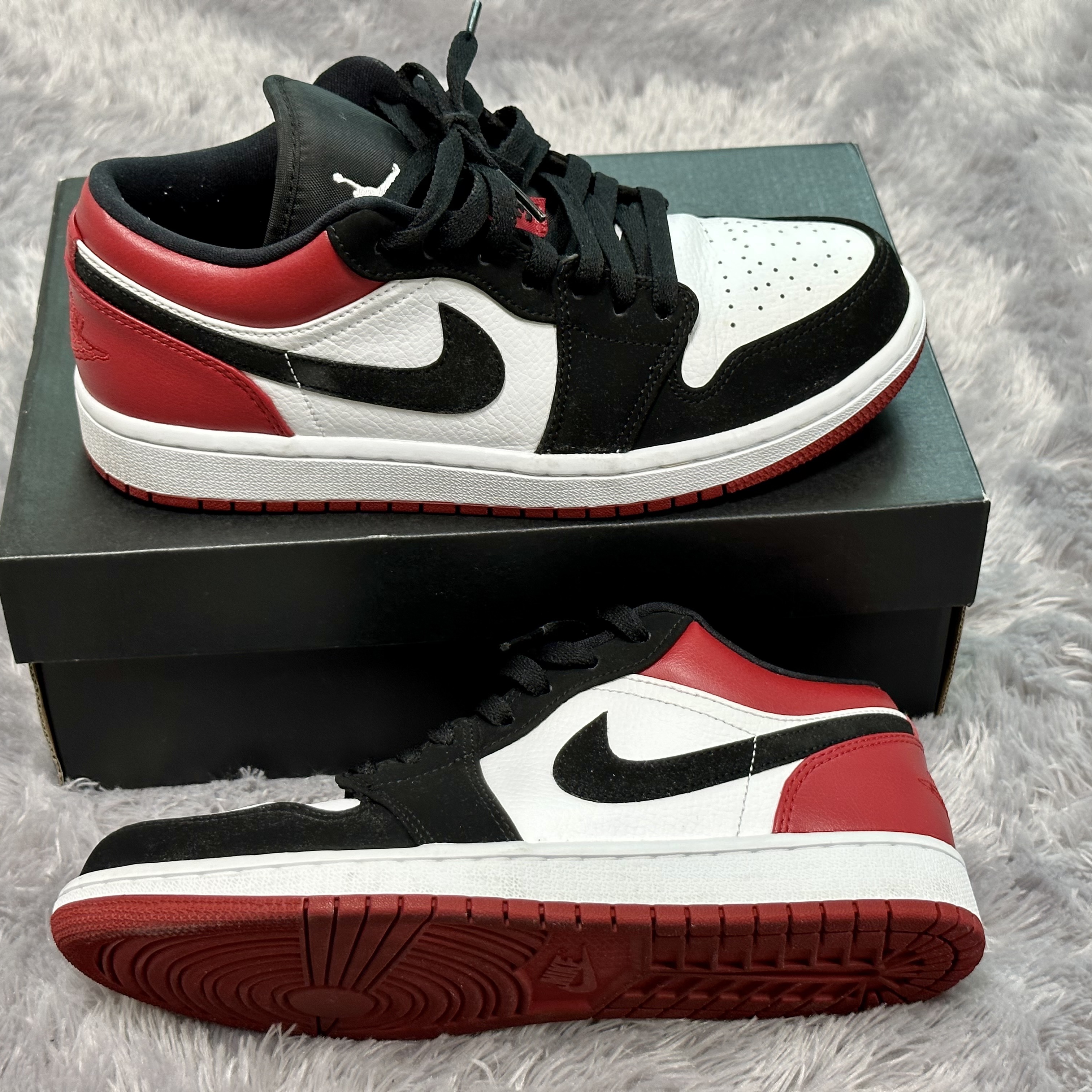 Jordan 1 Low Black Toe 착용 스타일