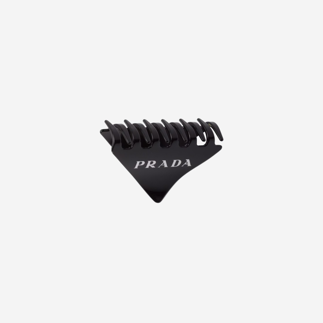 (W) Prada Plexiglas Hair Clip Black 상세 이미지 1