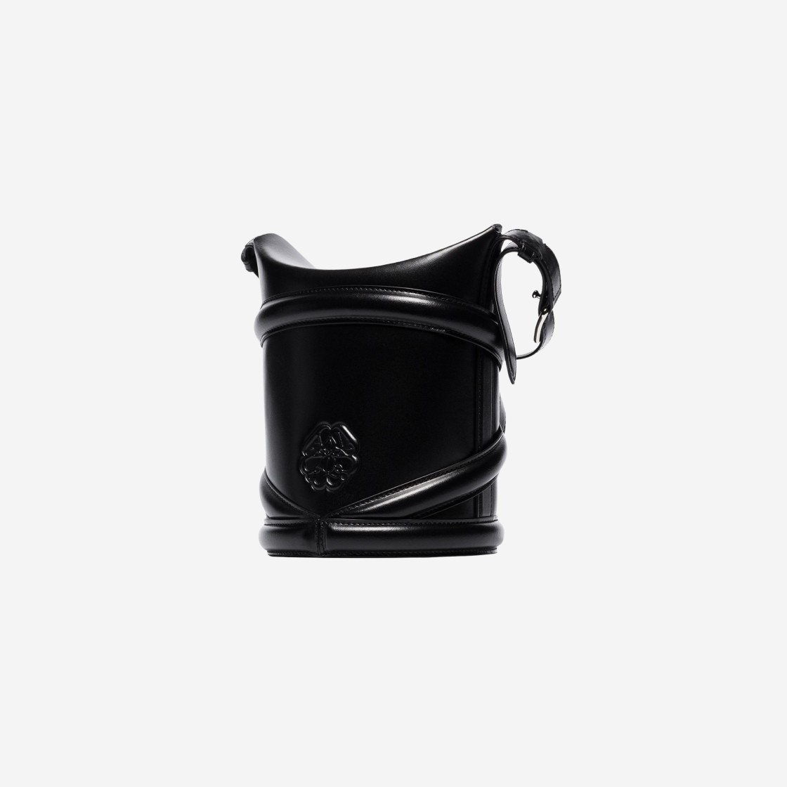 Alexander McQueen Curve Bag Black 상세 이미지 2