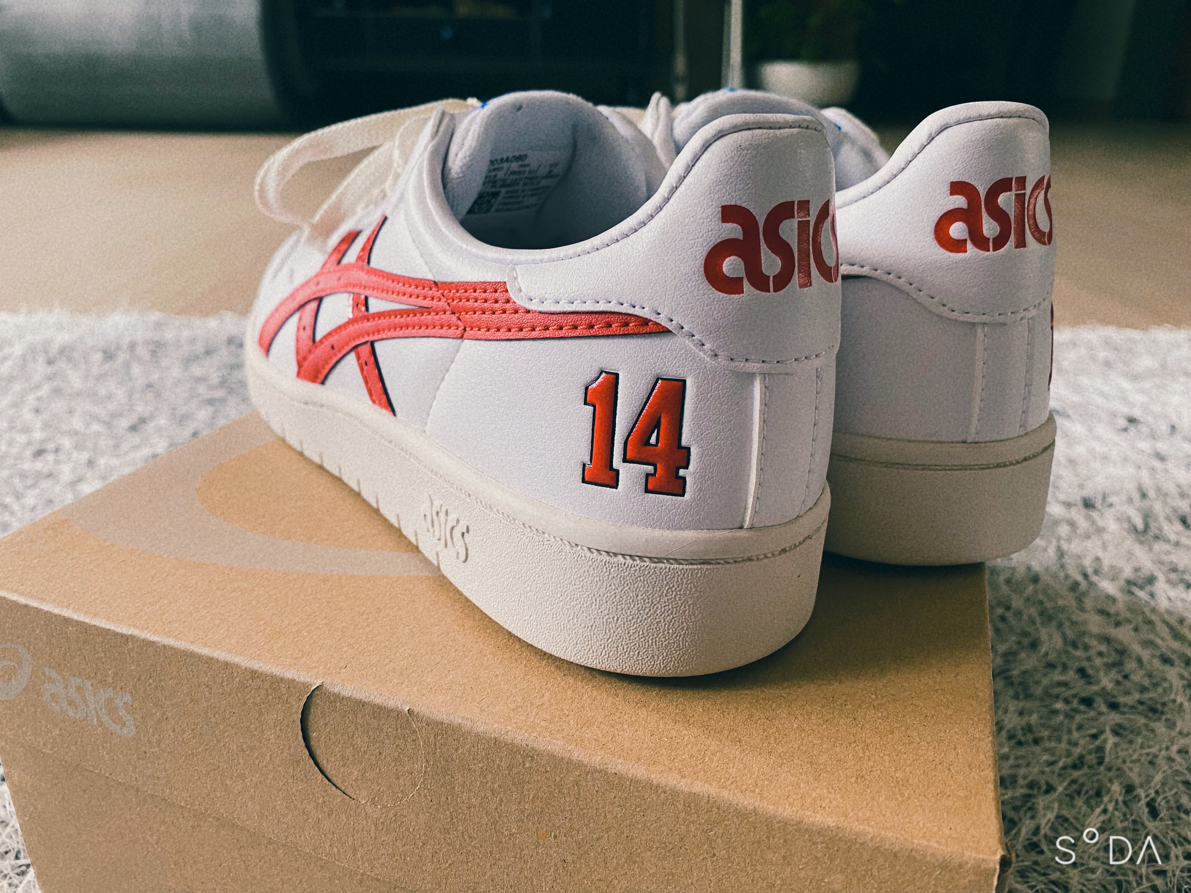 Asics Japan S White Red, Toei Studio The First Slam Dunk Figure Collection Buksan Jeong Daeman 착용 스타일 - 5