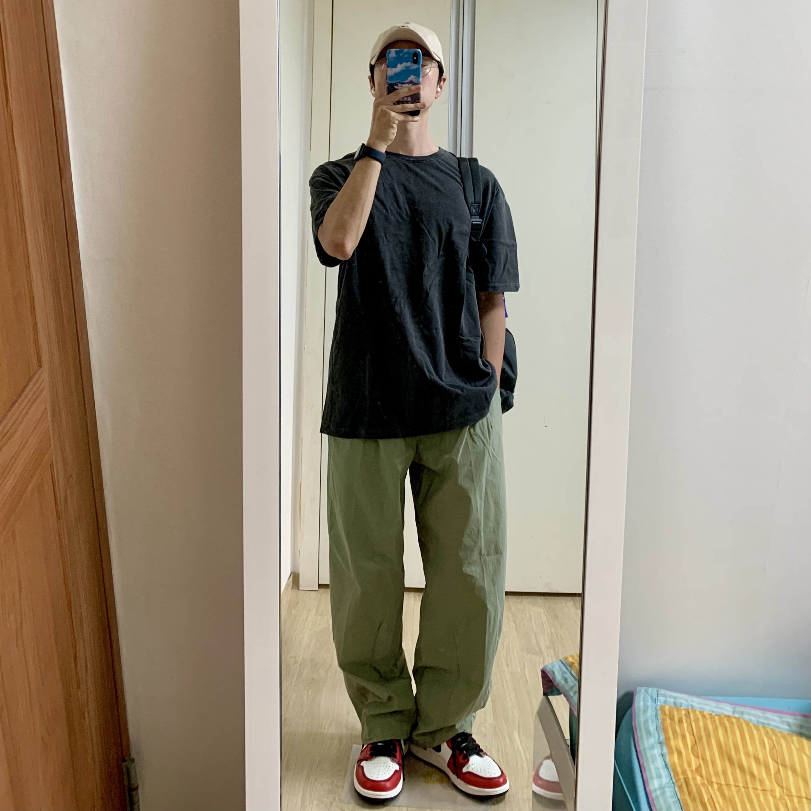 Jordan 1 Retro High OG Defiant SB LA to Chicago 착용 스타일 - 1