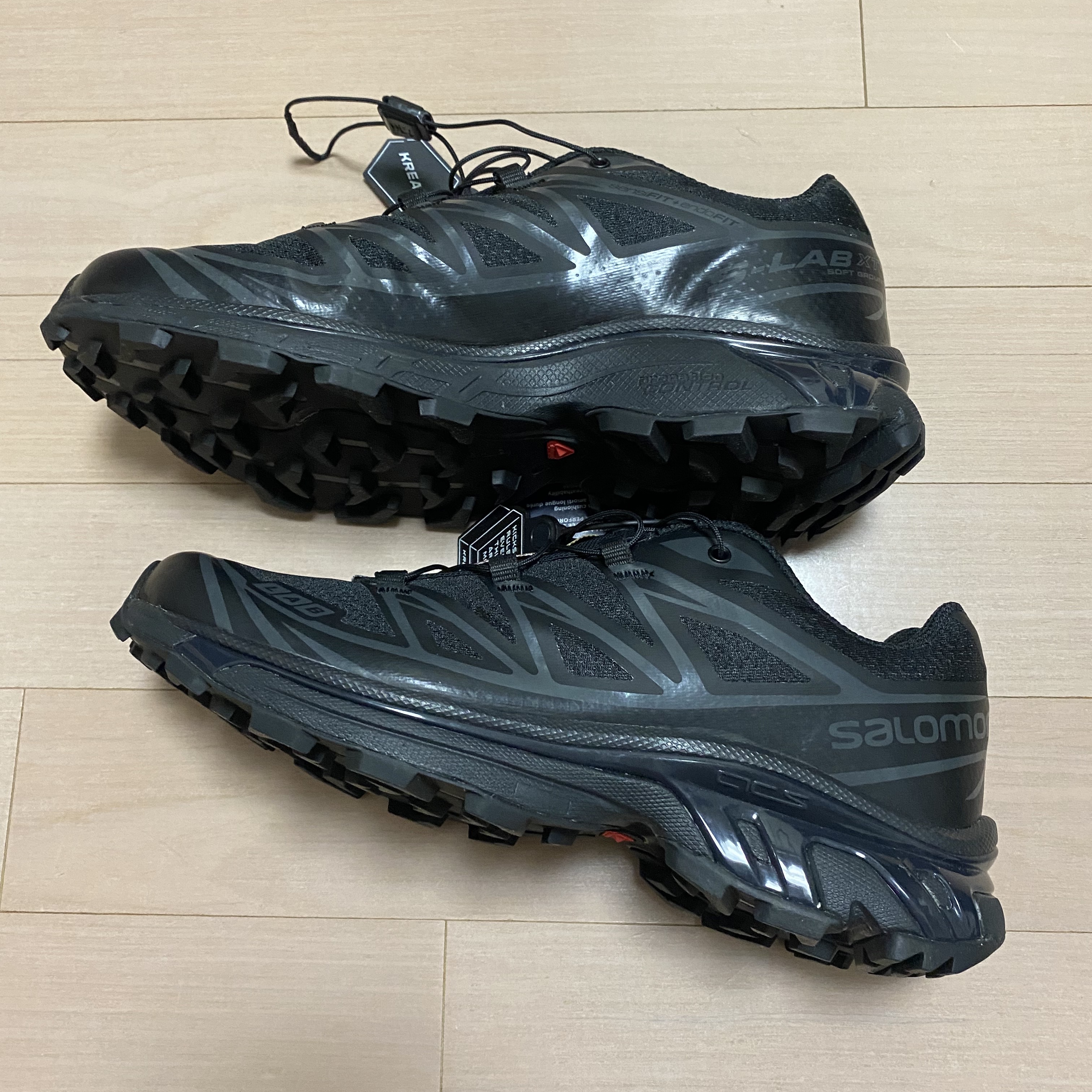Salomon XT-6 ADV Black 착용 스타일 - 2