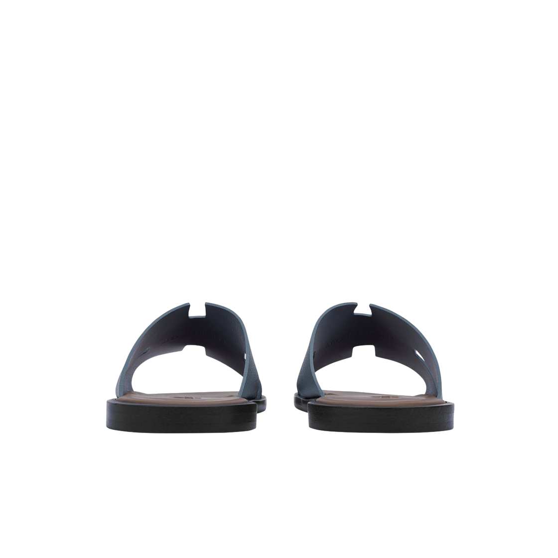 에르메스 이즈미르 샌들 앱송 & 그리 앙따르띠끄 아무레뜨(Hermes Izmir Sandal Epsom & Gris Antarctique Amourette) - 5