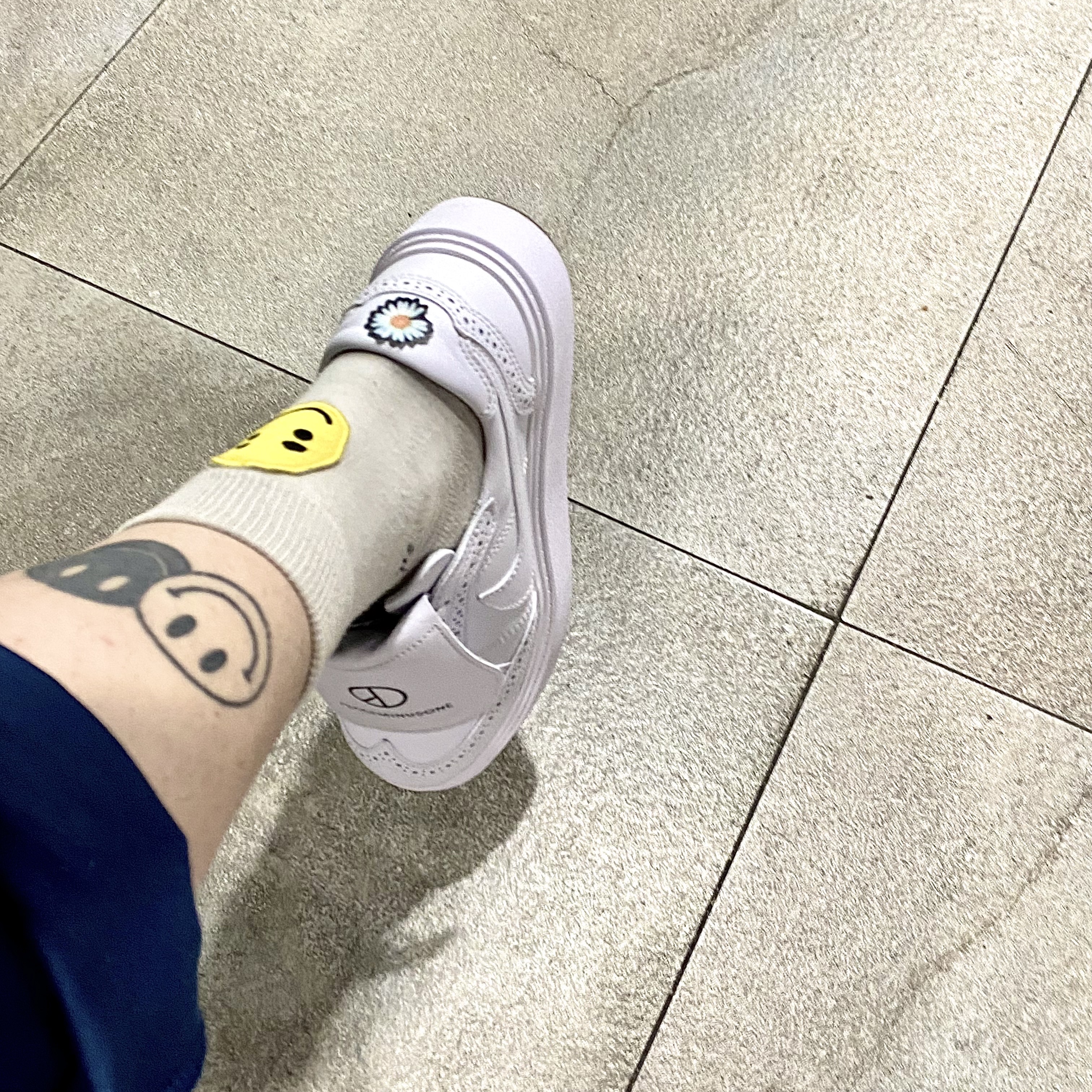 Nike x Peaceminusone Kwondo1 White 착용 스타일