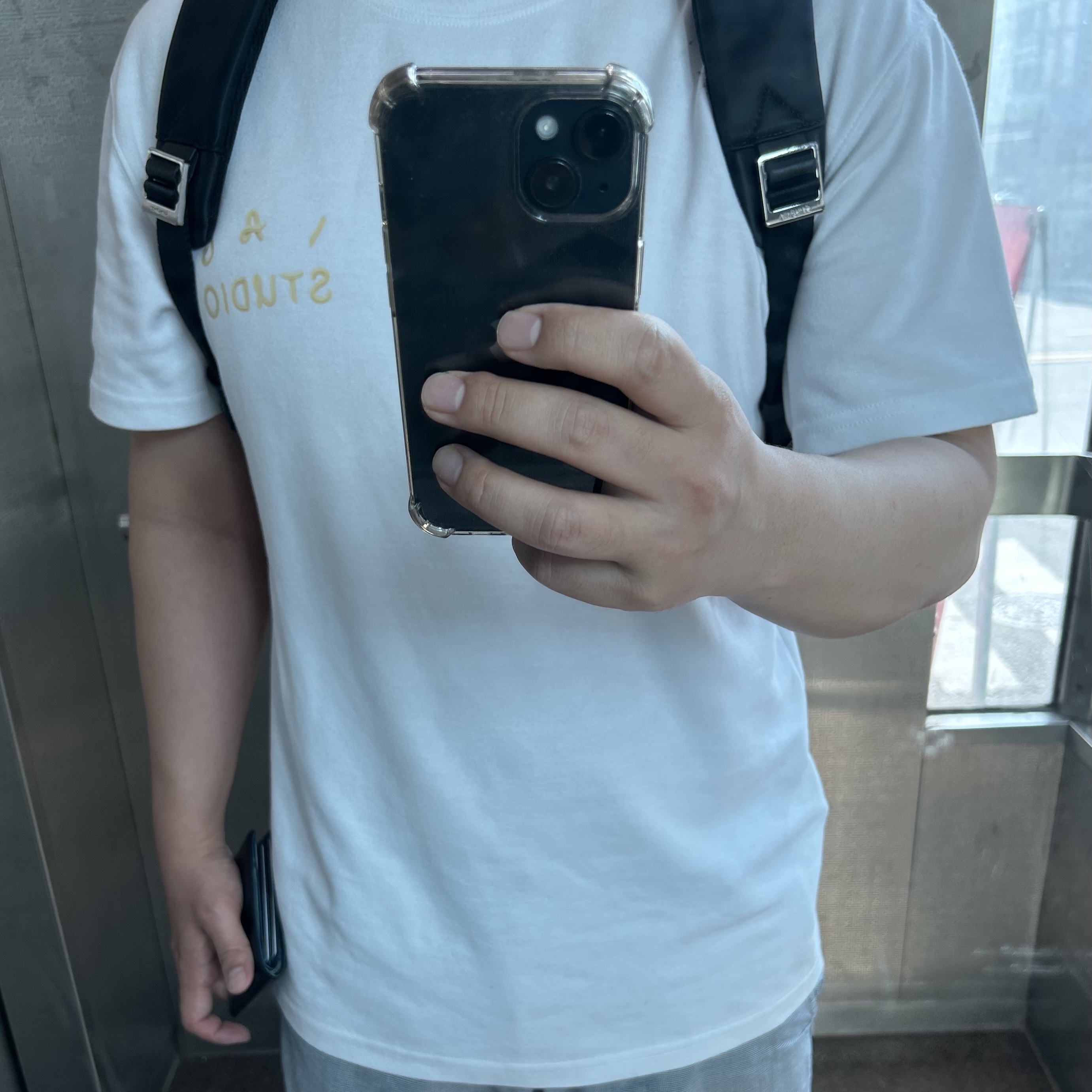 IAB Studio x Ottogi Mayonnaise 50th Anniversary T-Shirt White 착용 스타일