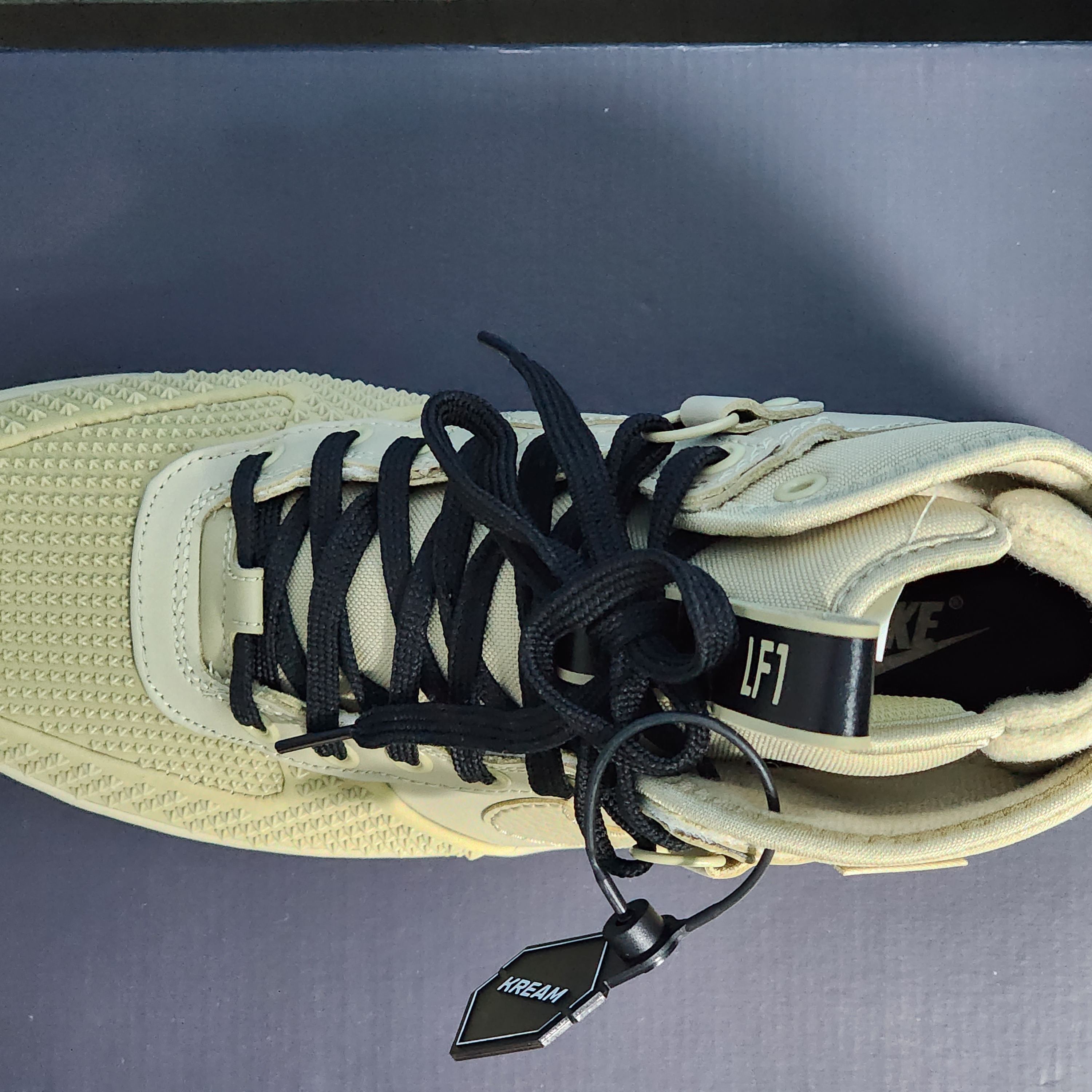 Nike Lunar Force 1 Duckboot Lime Stone 착용 스타일 - 2