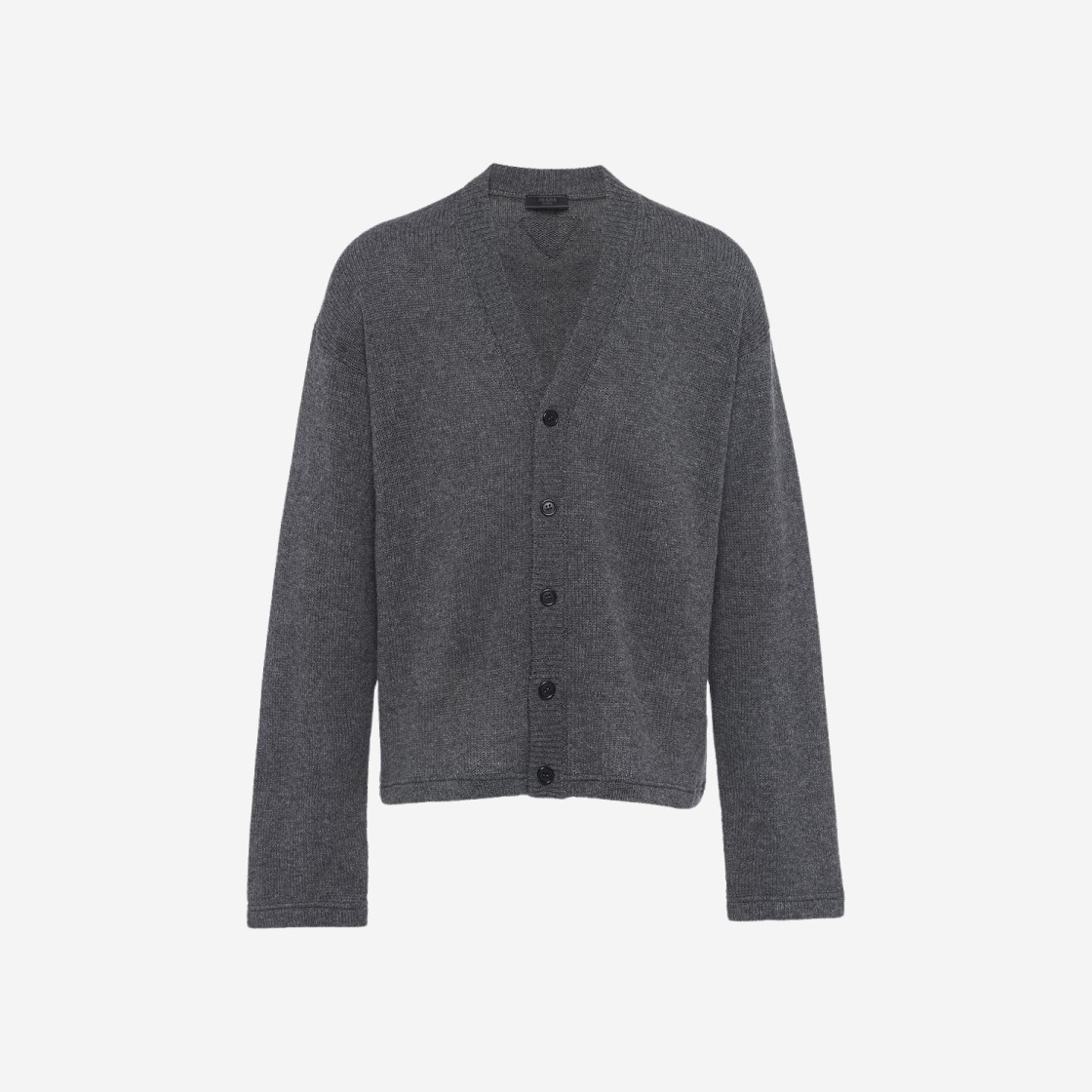 Prada Cashmere Cardigan Slate Gray 상세 이미지 1