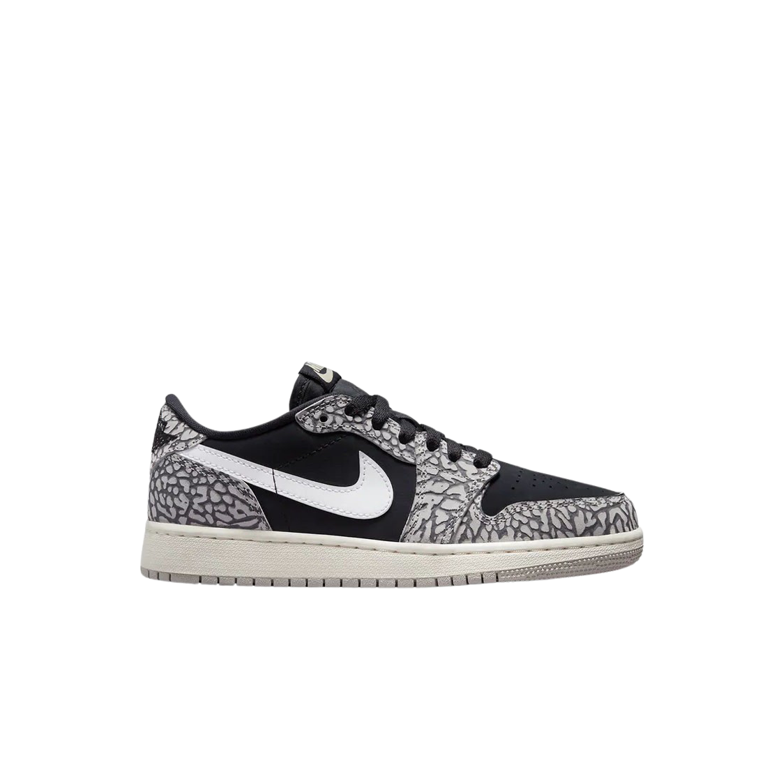 (GS) 조던 1 레트로 로우 OG 블랙 시멘트((GS) Jordan 1 Retro Low OG Black Cement)