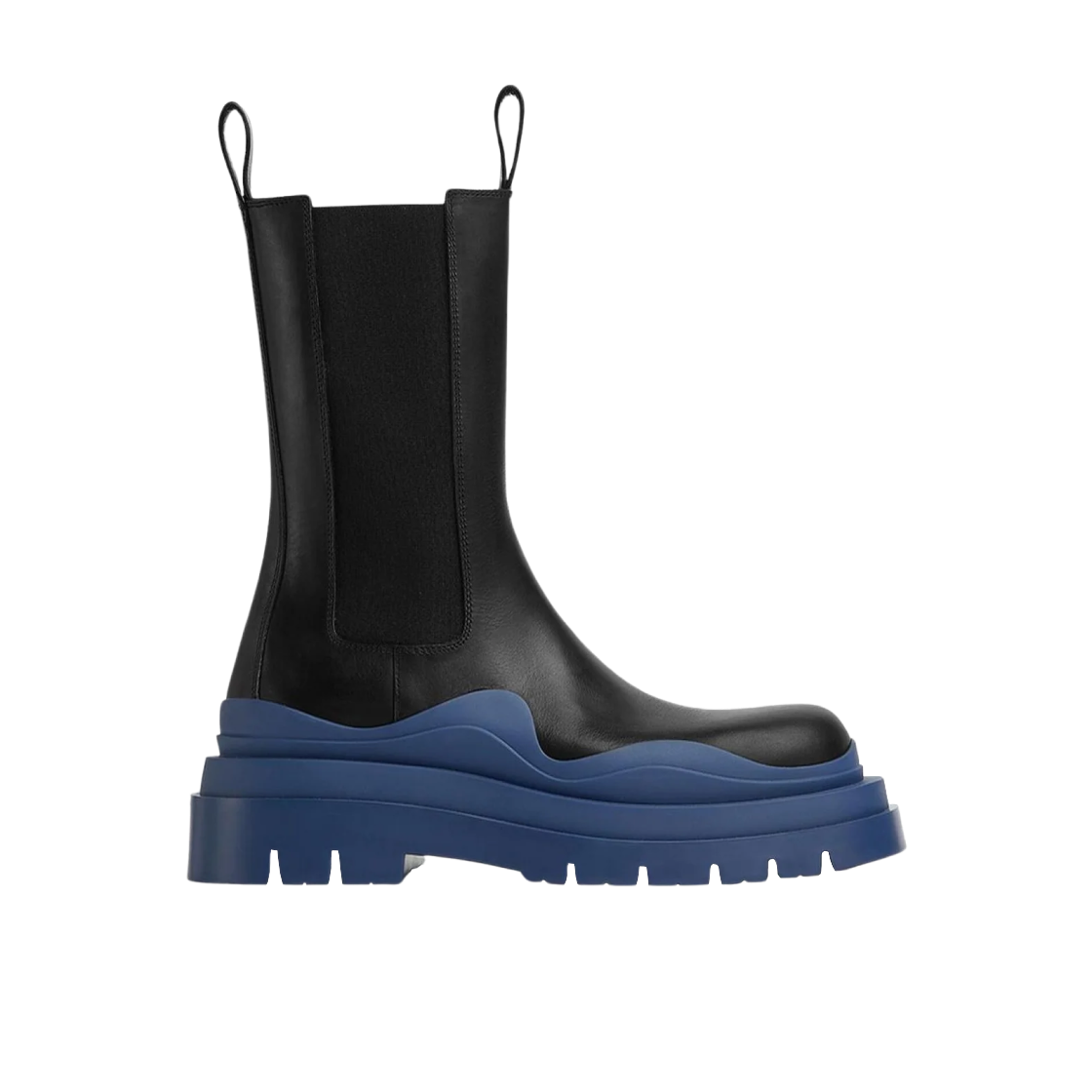 630297VBS501759 (W) Bottega Veneta Tire Chelsea Boot Black Cruise