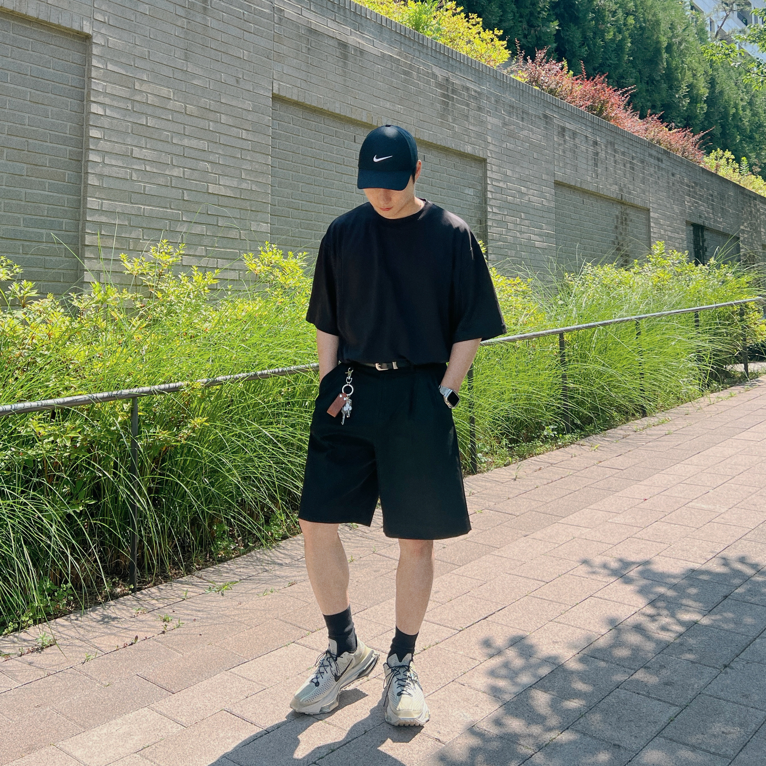 Nike x Matthew M Williams Zoom 004 Stone 착용 스타일