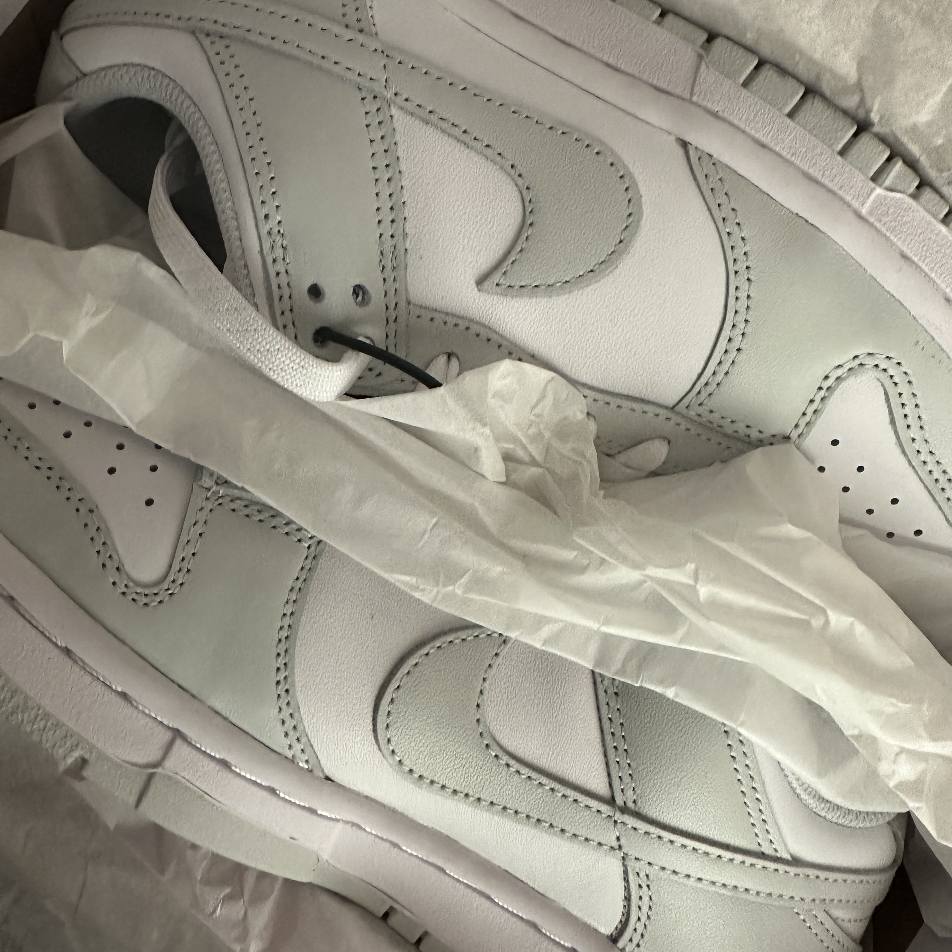 (W) Nike Dunk Low Photon Dust 착용 스타일