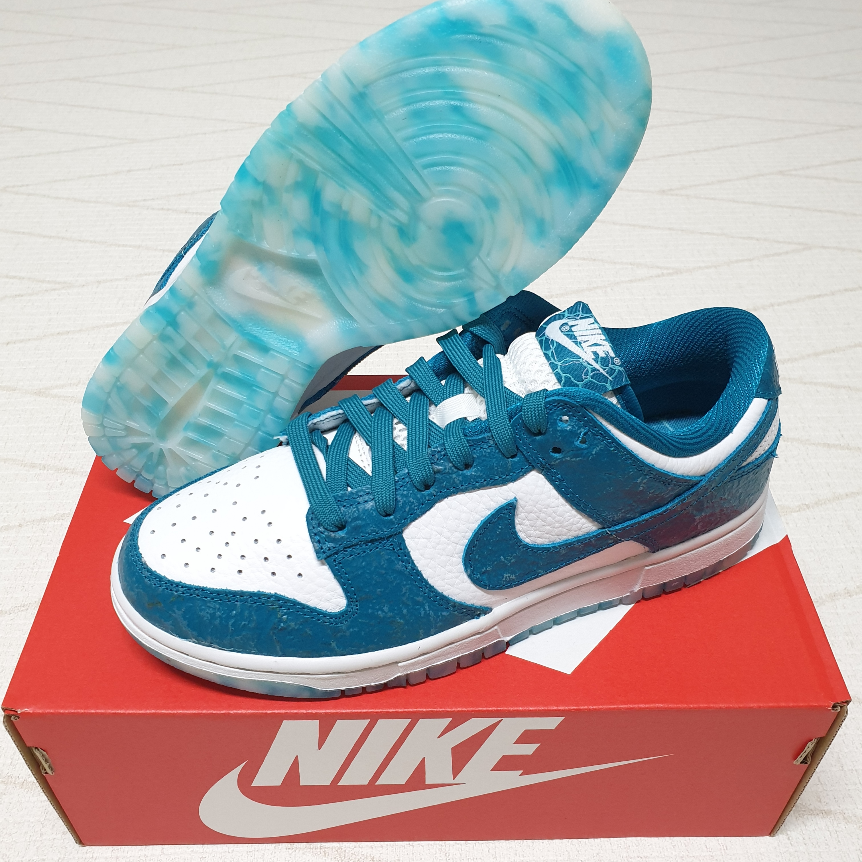 (W) Nike Dunk Low Ocean 착용 스타일 - 2