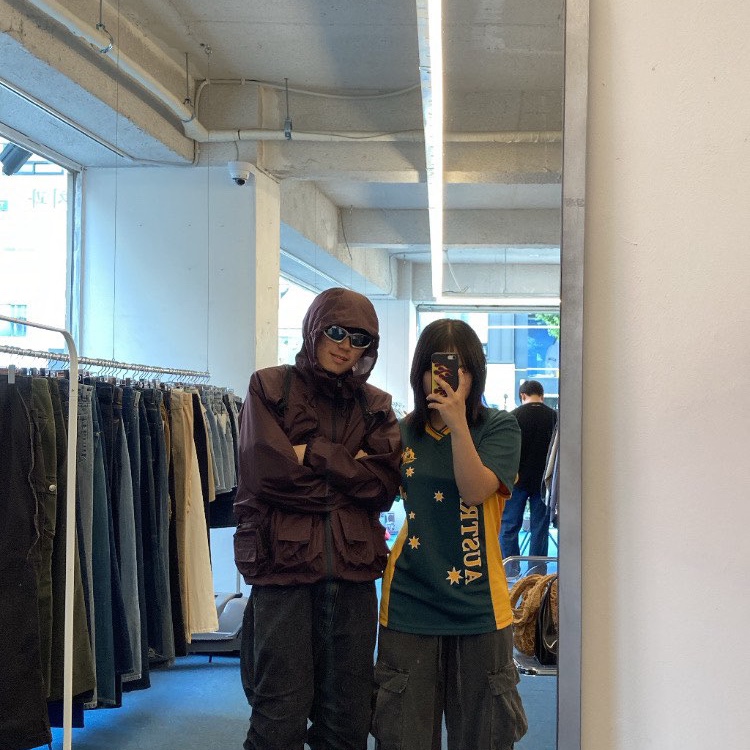 Nike x Drake Nocta NRG LR Track Jacket Dark Wine (DR2618-646) 착용 스타일 - 1