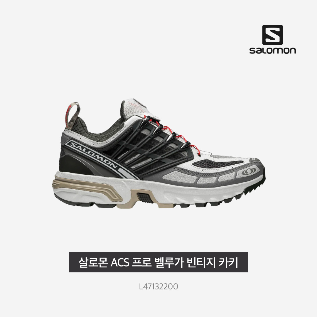 Salomon ACS Pro Beluga Vintage Khaki, (W) Celine Triomphe 01 Sunglasses in Acetate Black 착용 스타일 - 3