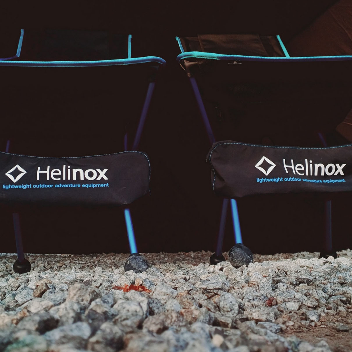 Helinox Sunset Chair Black - Renewal Ver. 착용 스타일