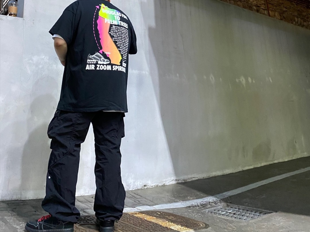 Nike x Stussy SS BR Spiridon T-Shirt Black - US/EU, Jordan 1 x Travis Scott Retro Low OG SP Black Phantom 착용 스타일