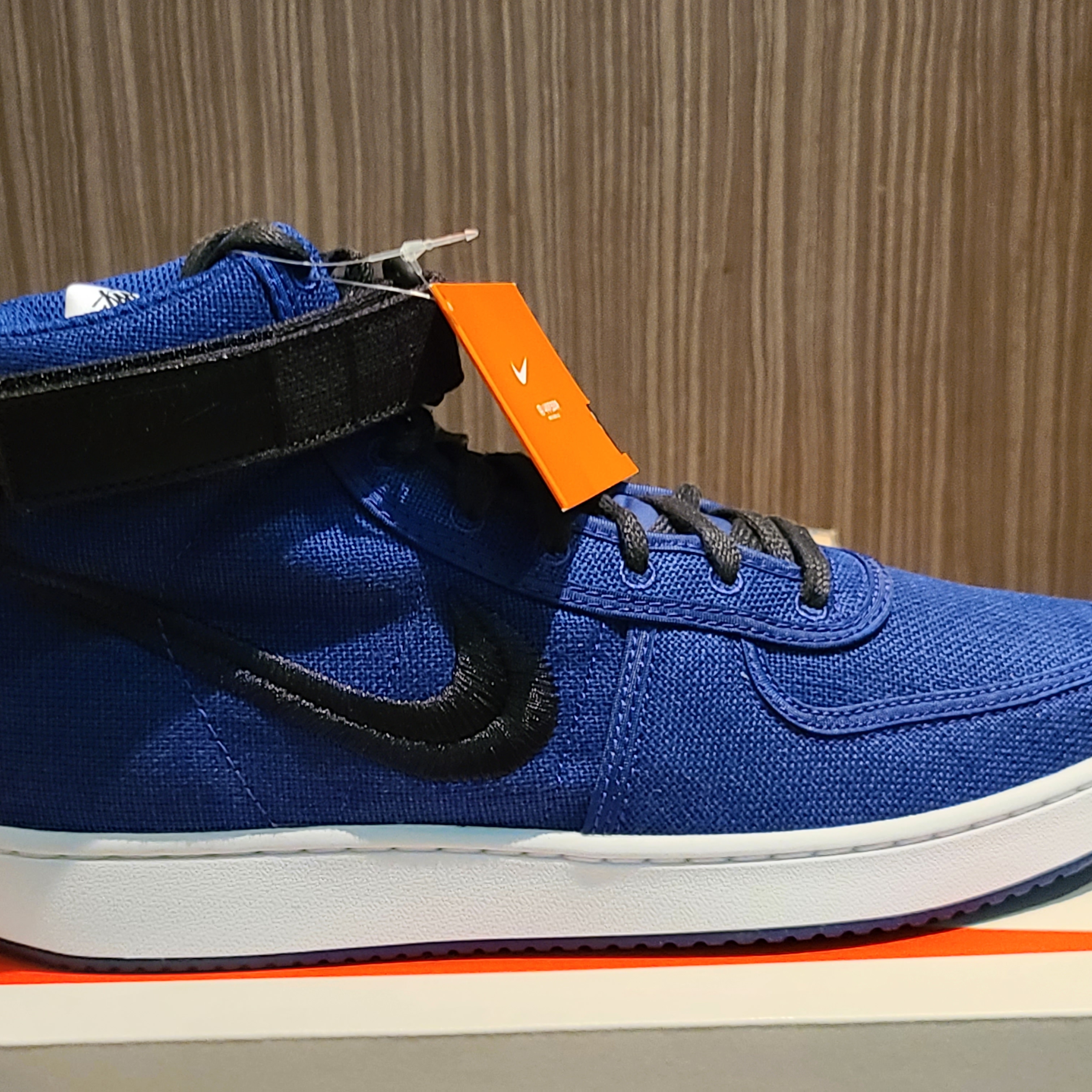 Nike x Stussy Vandal High Deep Royal Blue 착용 스타일 - 2