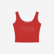 Pepper Pepper Women Logo Terry Sleeveless Red