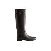 (W) Hunter Original Refined Tall Rain Boots Black