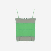 Pepper Pepper Women Fourth Tier Sleeveless Green