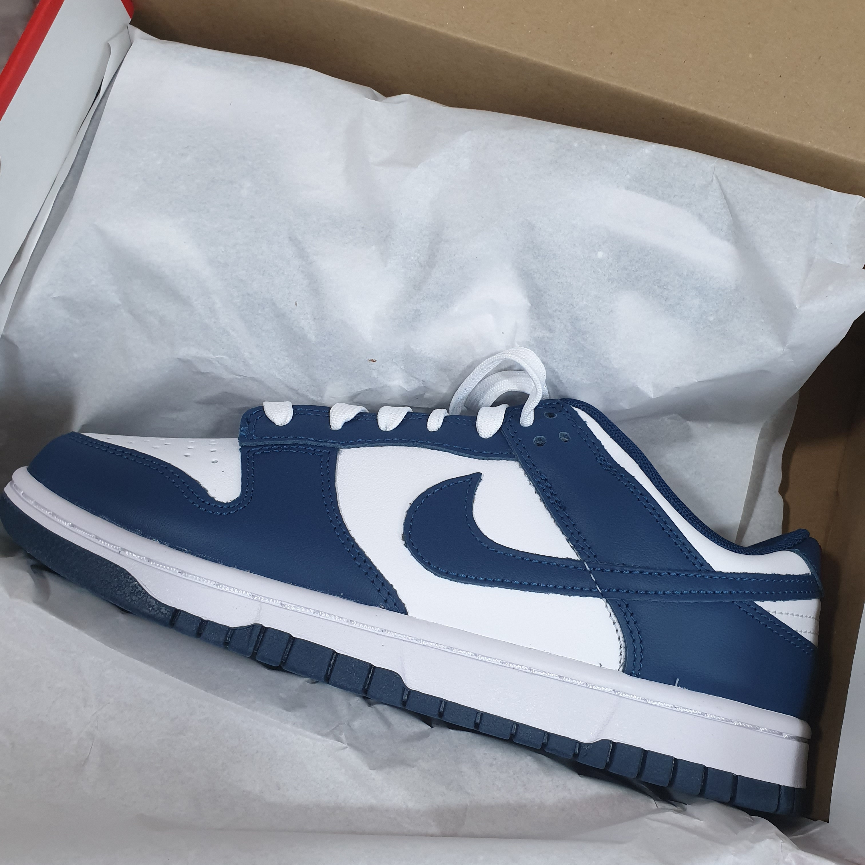 Nike Dunk Low Retro Valerian Blue 착용 스타일
