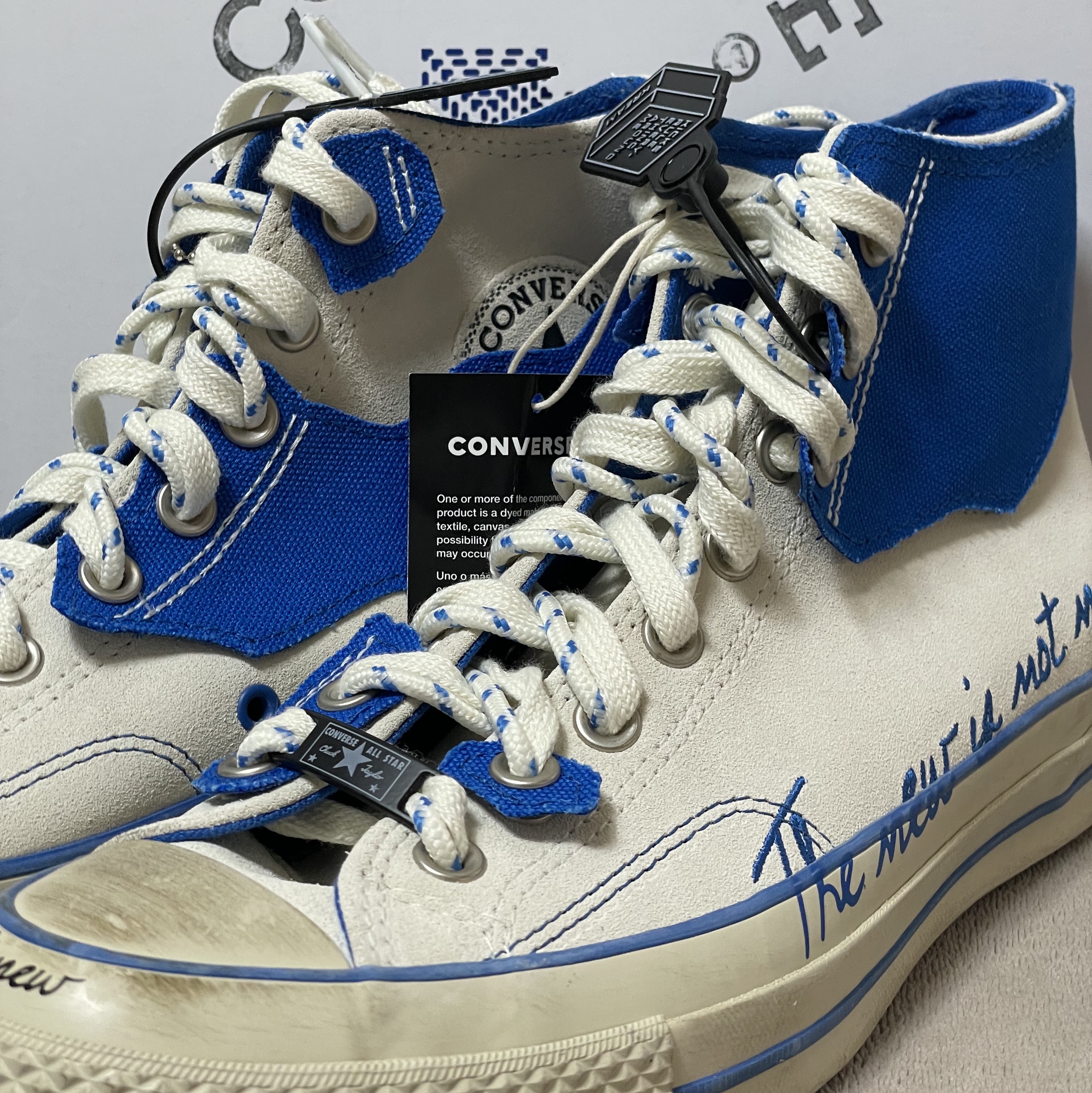 Converse x Ader Error Chuck 70 High White 착용 스타일 - 1