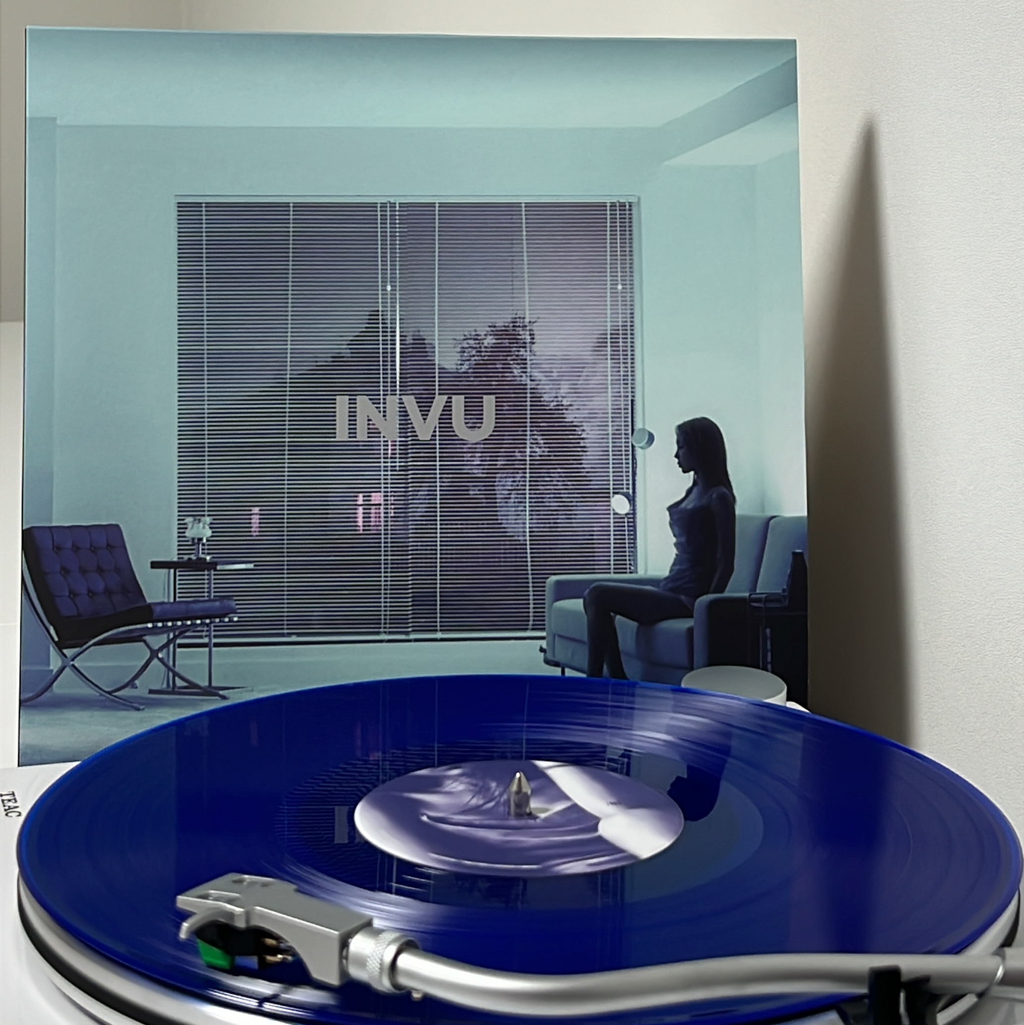 태연 3집 INVU 블루 오렌지 (2LP) 착용 스타일